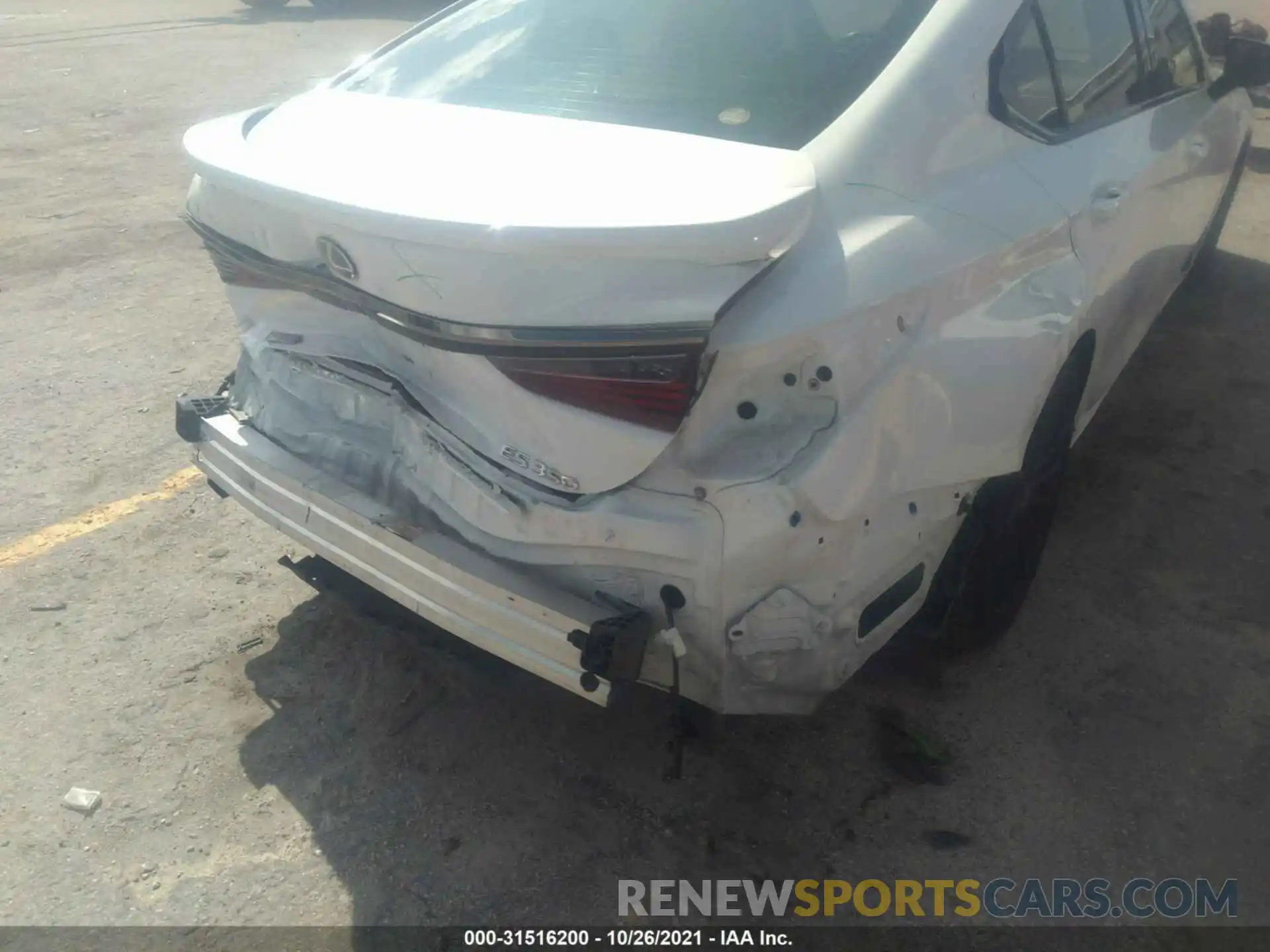 6 Photograph of a damaged car 58ABZ1B1XKU019049 LEXUS ES 2019