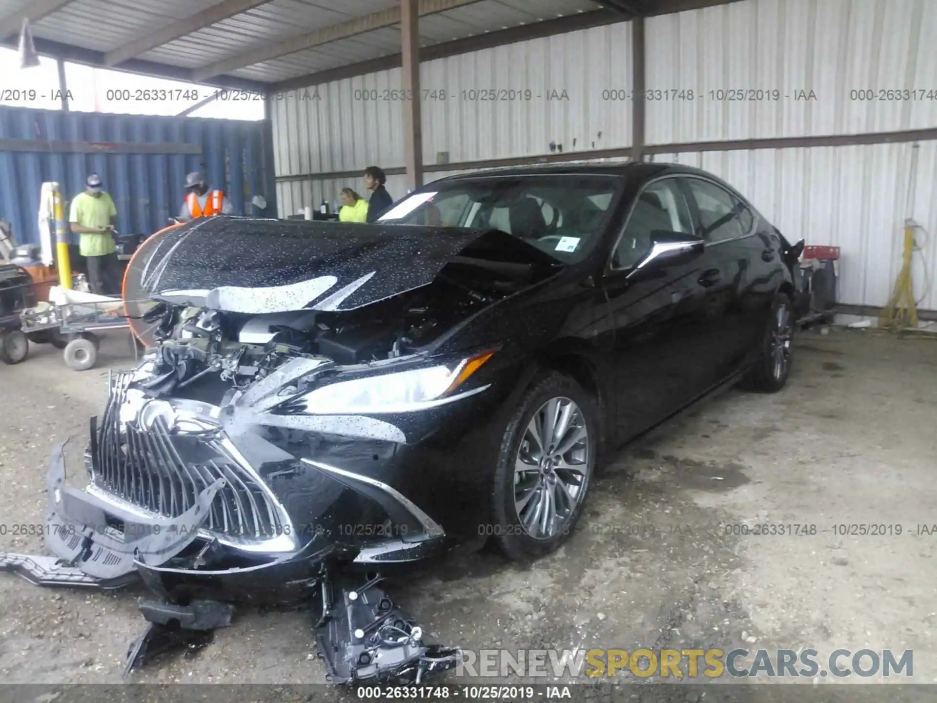 2 Photograph of a damaged car 58ABZ1B1XKU019150 LEXUS ES 2019