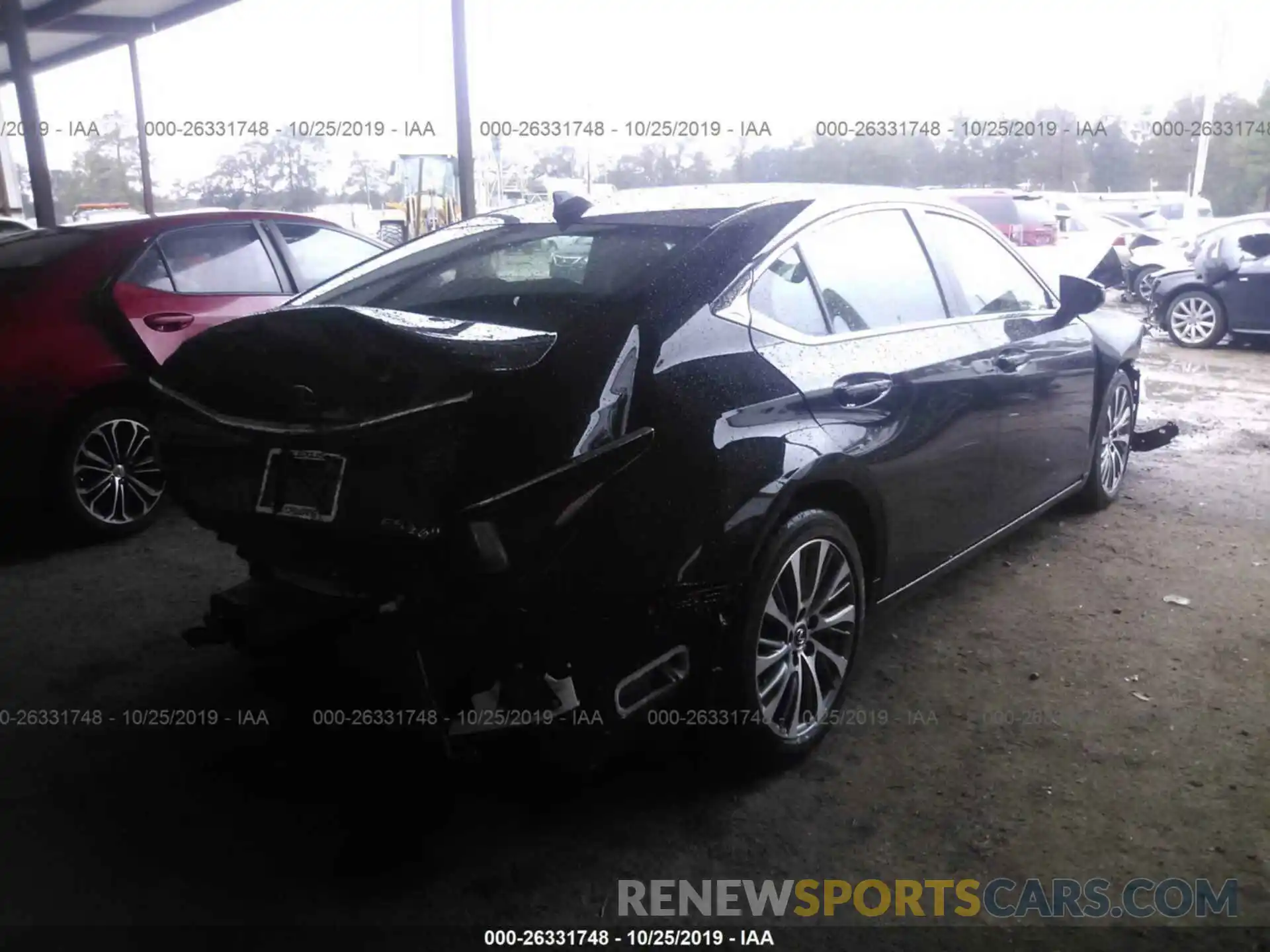 4 Photograph of a damaged car 58ABZ1B1XKU019150 LEXUS ES 2019