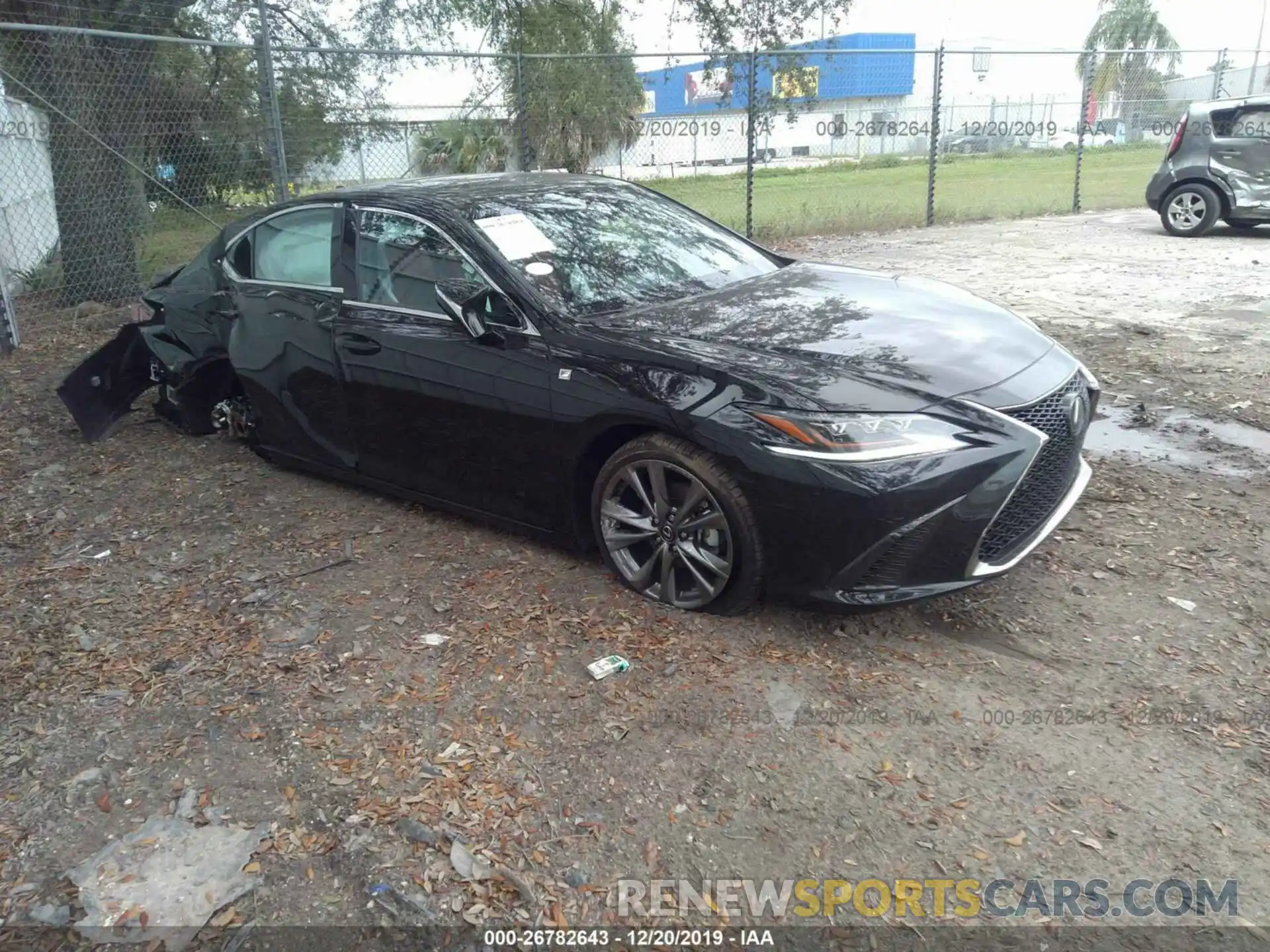 1 Photograph of a damaged car 58ABZ1B1XKU020377 LEXUS ES 2019