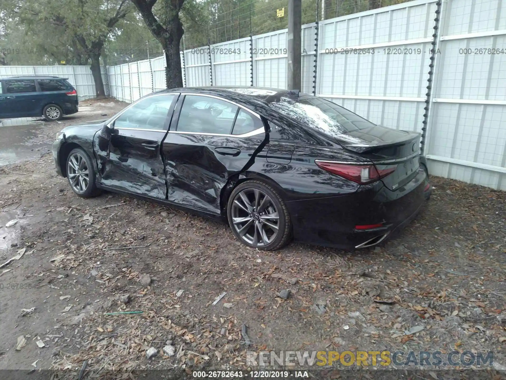 3 Photograph of a damaged car 58ABZ1B1XKU020377 LEXUS ES 2019