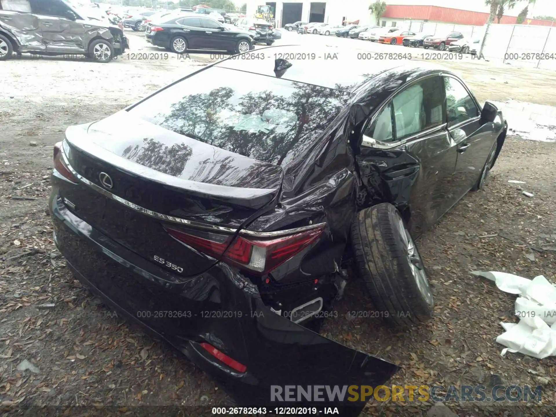 4 Photograph of a damaged car 58ABZ1B1XKU020377 LEXUS ES 2019