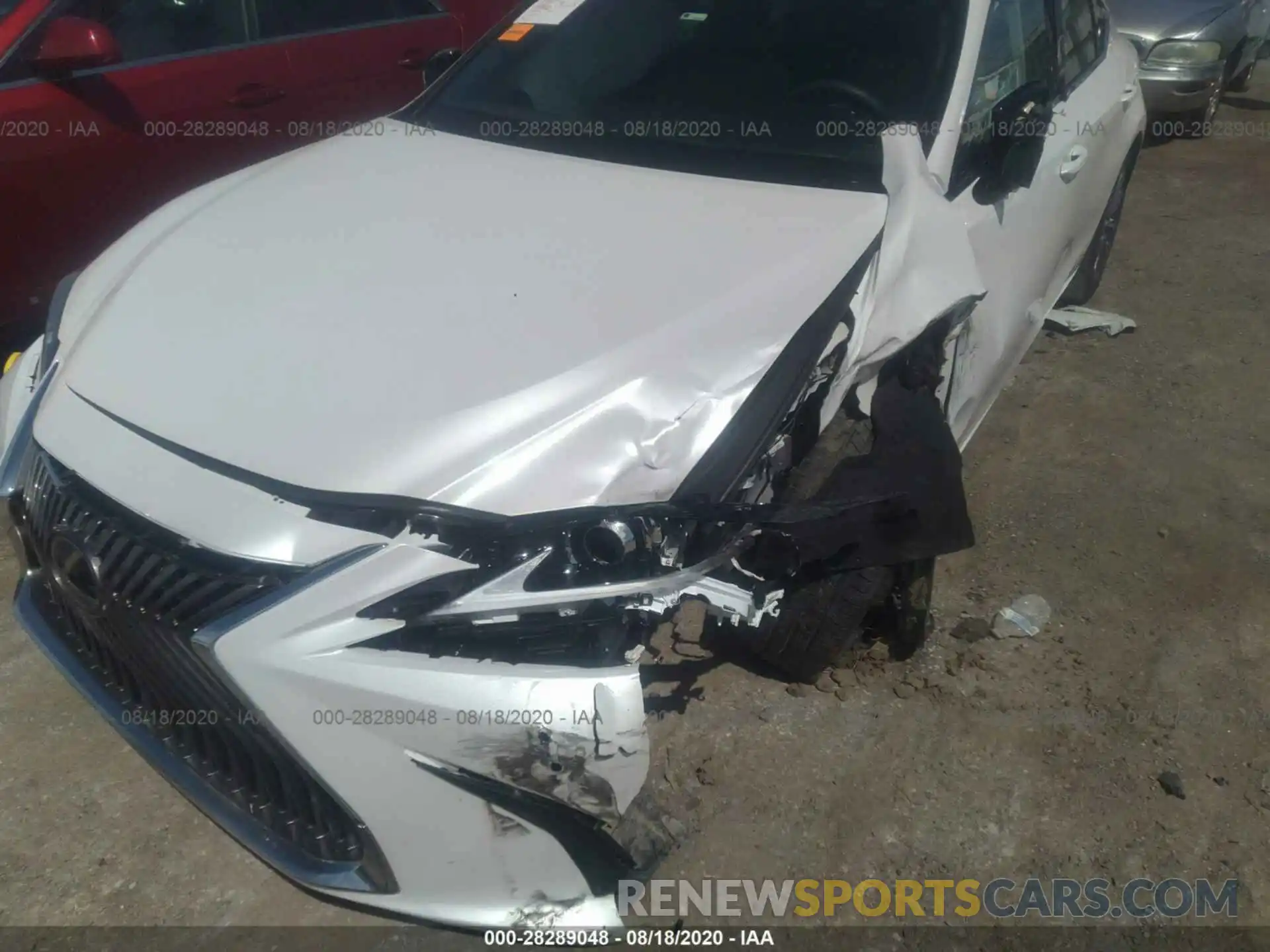 6 Photograph of a damaged car 58ABZ1B1XKU021710 LEXUS ES 2019