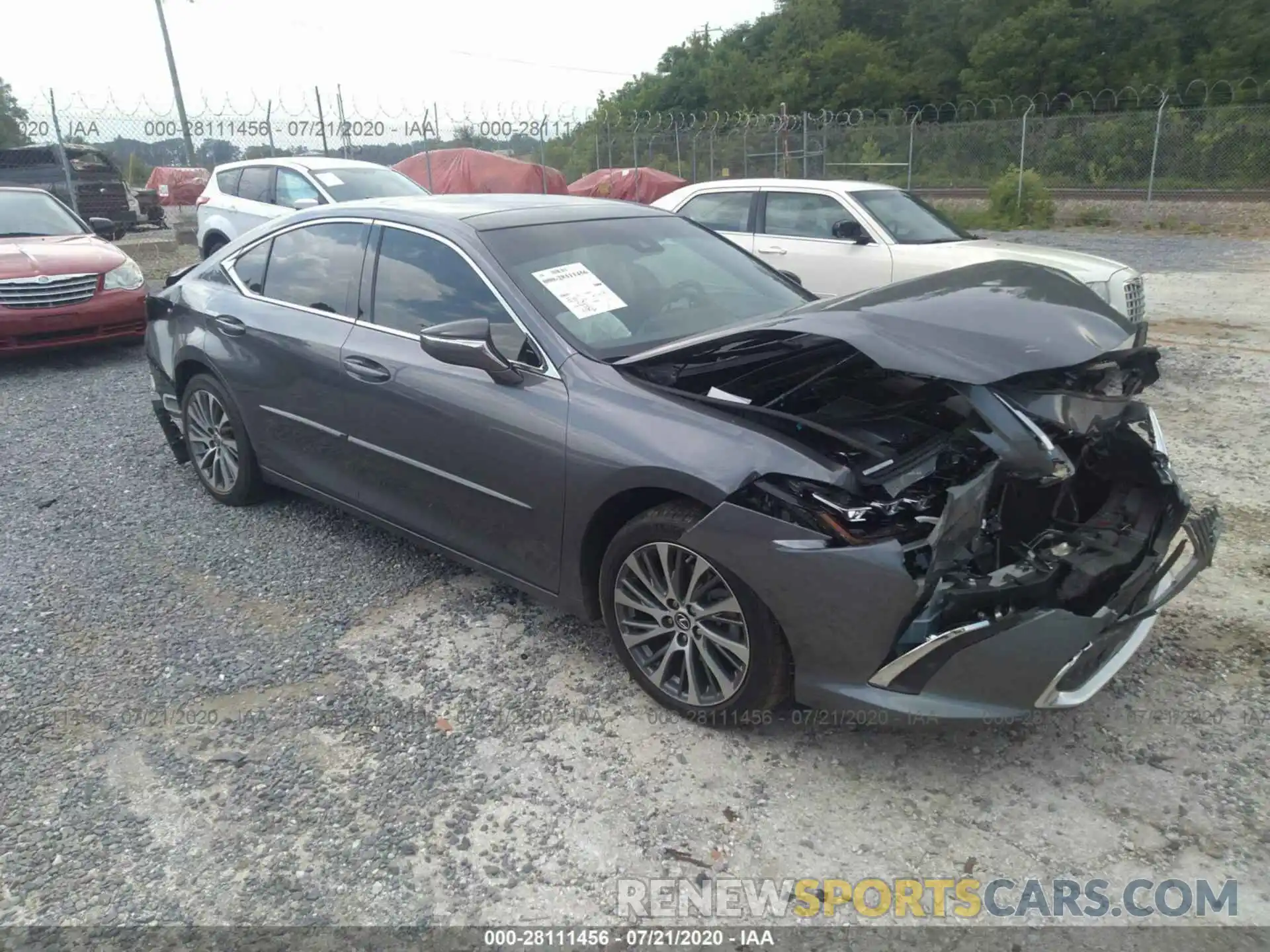 1 Photograph of a damaged car 58ABZ1B1XKU021898 LEXUS ES 2019