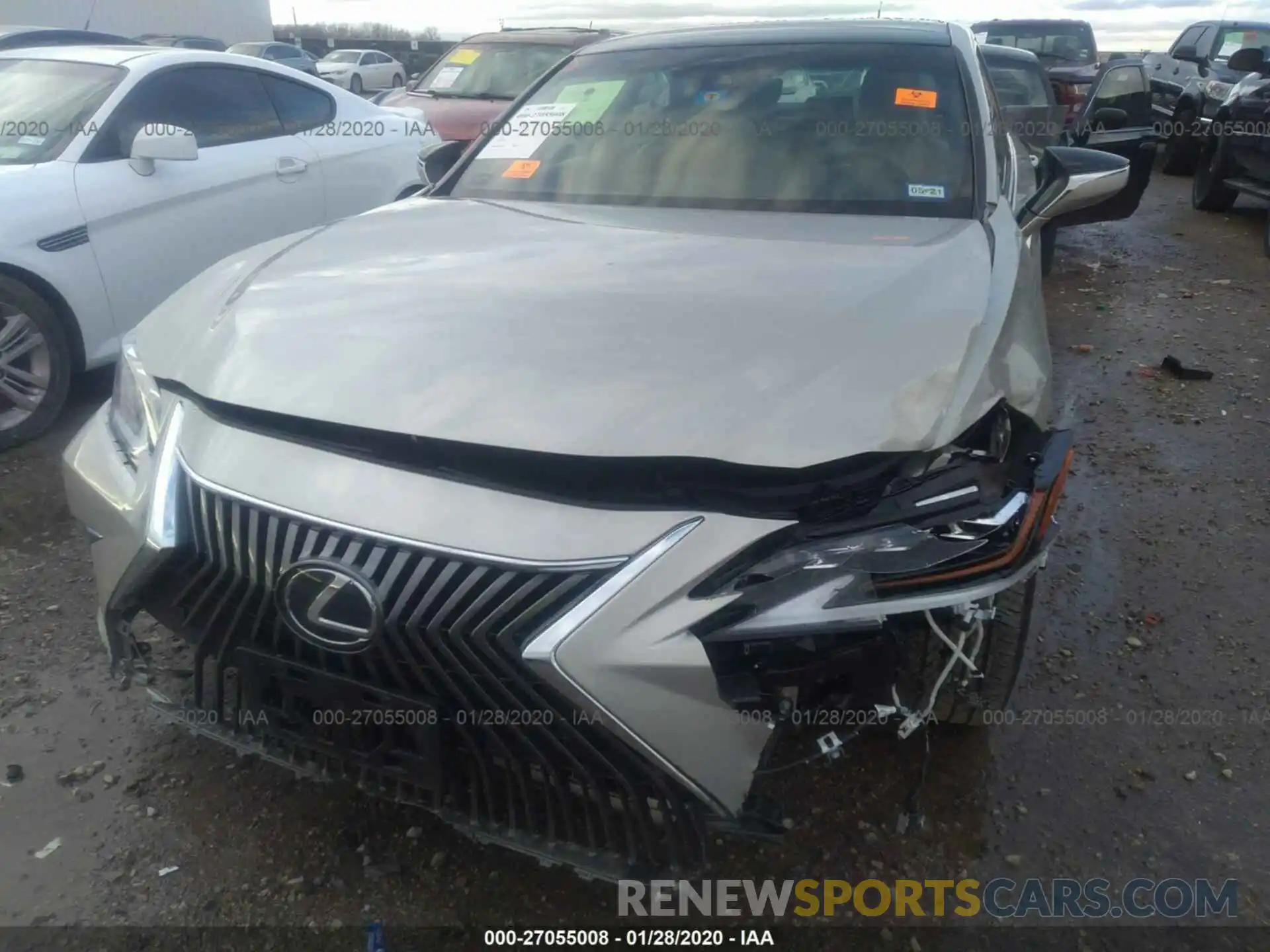 6 Photograph of a damaged car 58ABZ1B1XKU027149 LEXUS ES 2019