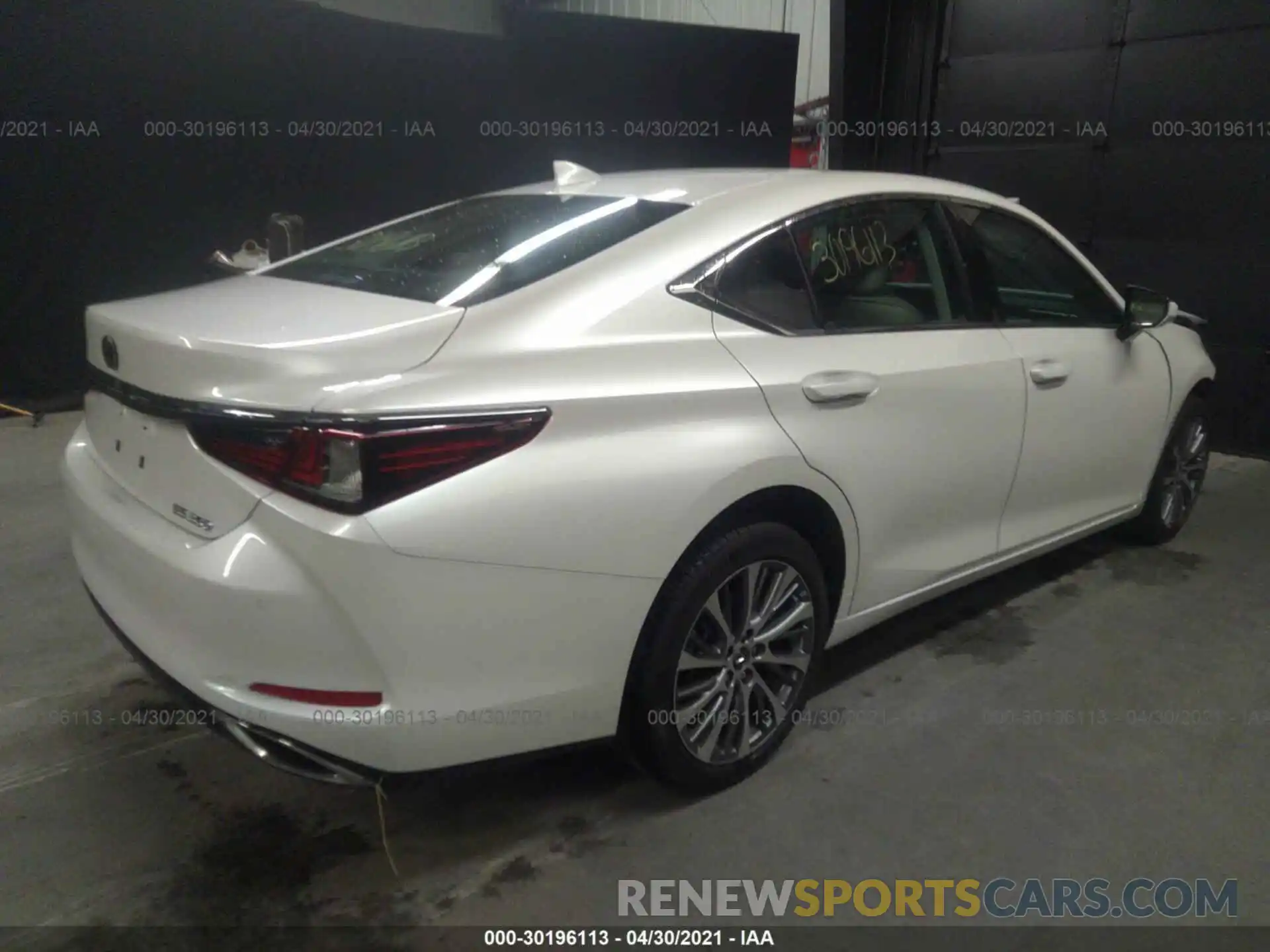 4 Фотография поврежденного автомобиля 58ABZ1B1XKU028656 LEXUS ES 2019