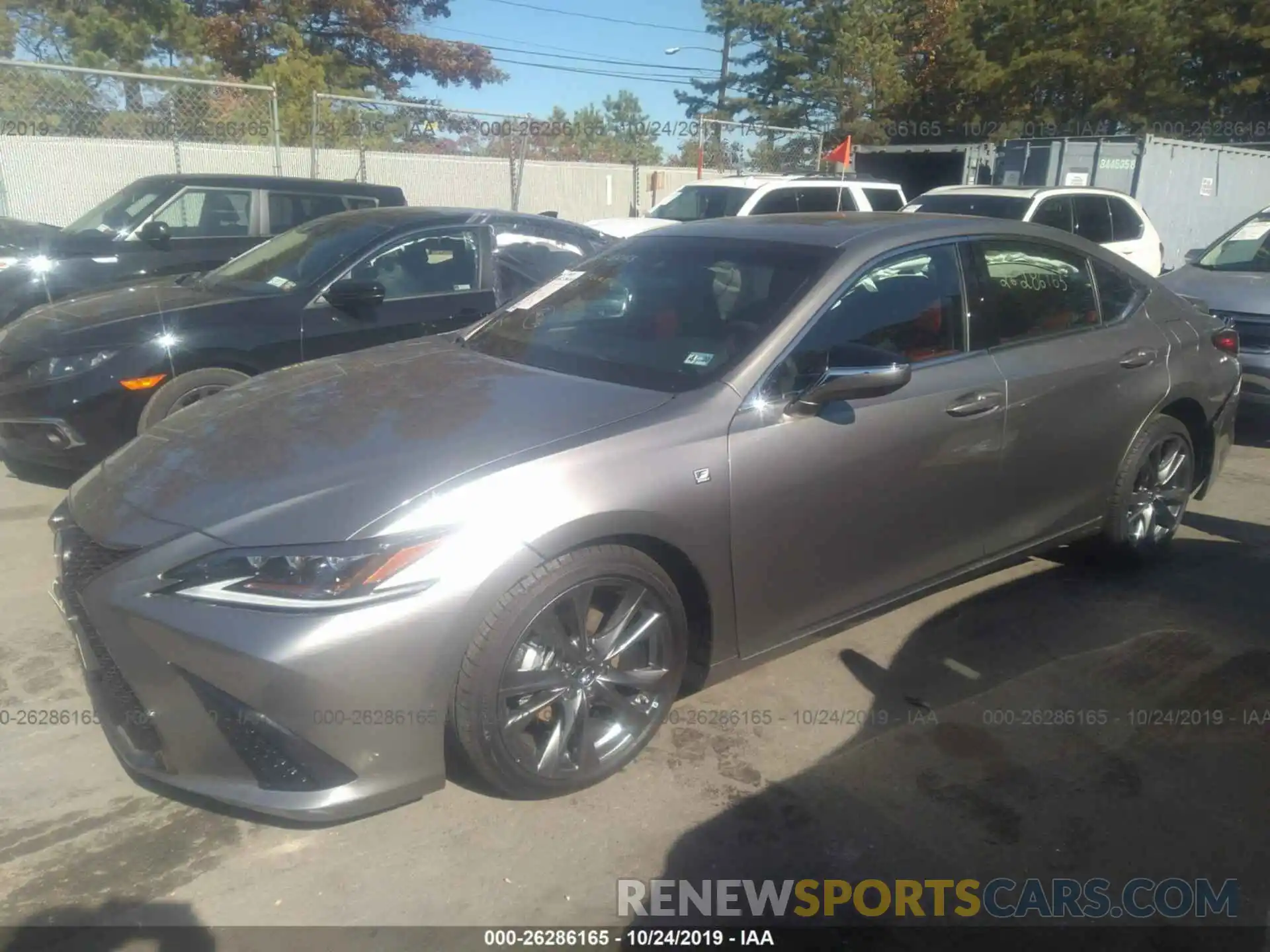 2 Photograph of a damaged car 58ABZ1B1XKU032819 LEXUS ES 2019