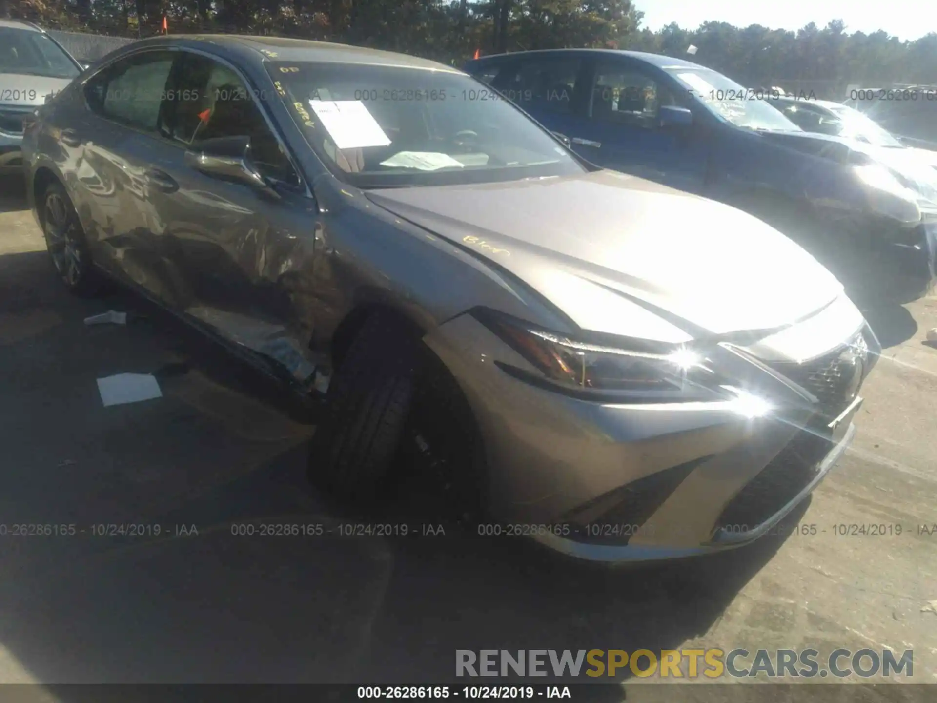 6 Photograph of a damaged car 58ABZ1B1XKU032819 LEXUS ES 2019