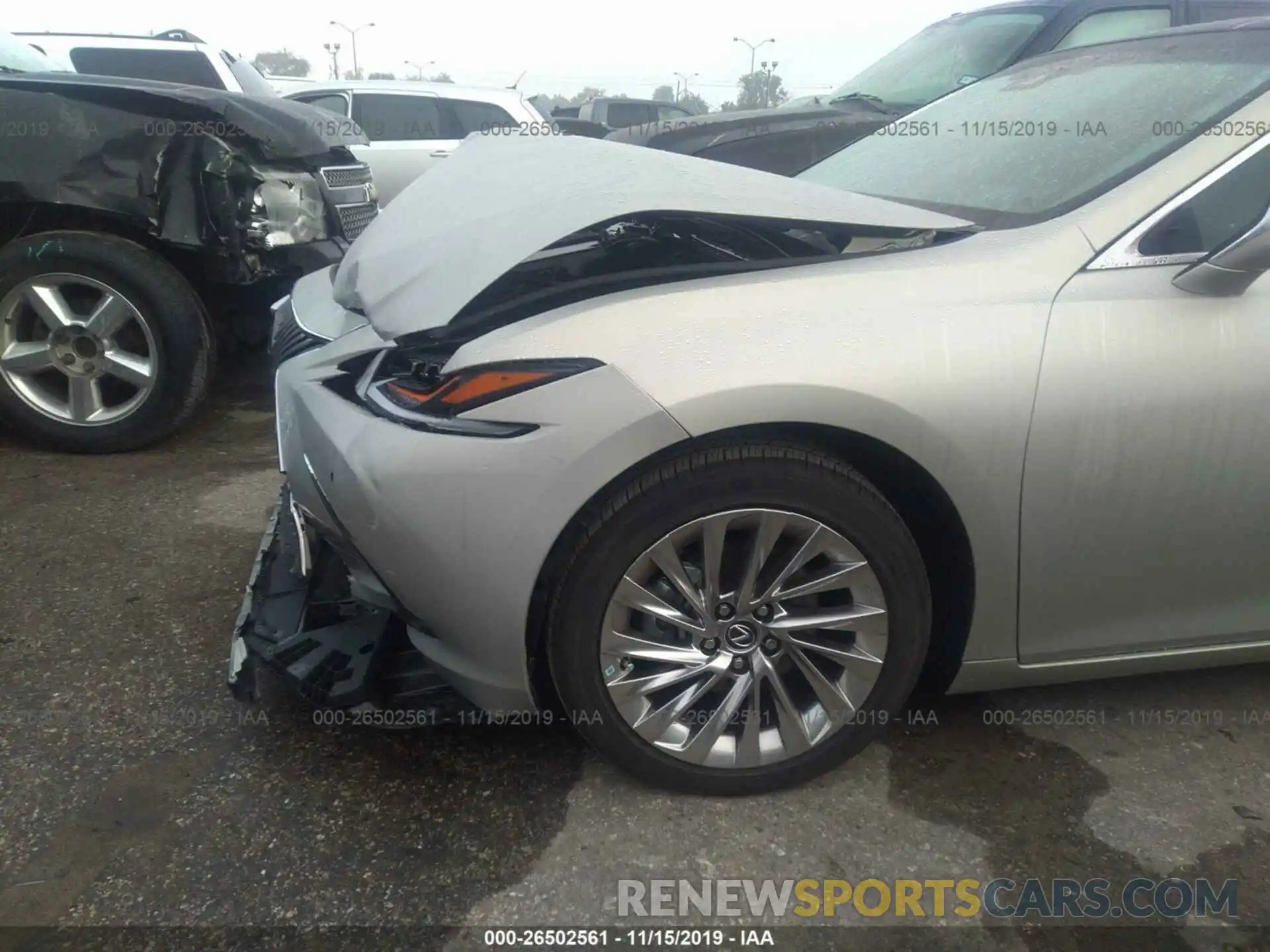 6 Photograph of a damaged car 58ABZ1B1XKU035008 LEXUS ES 2019