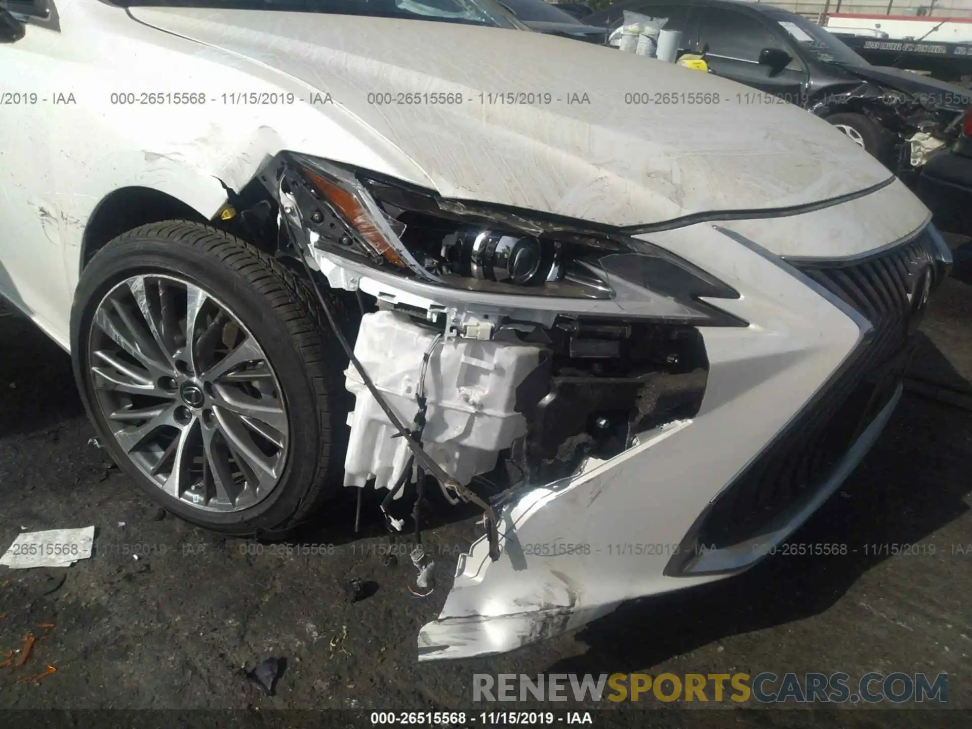 6 Photograph of a damaged car 58ABZ1B1XKU038989 LEXUS ES 2019