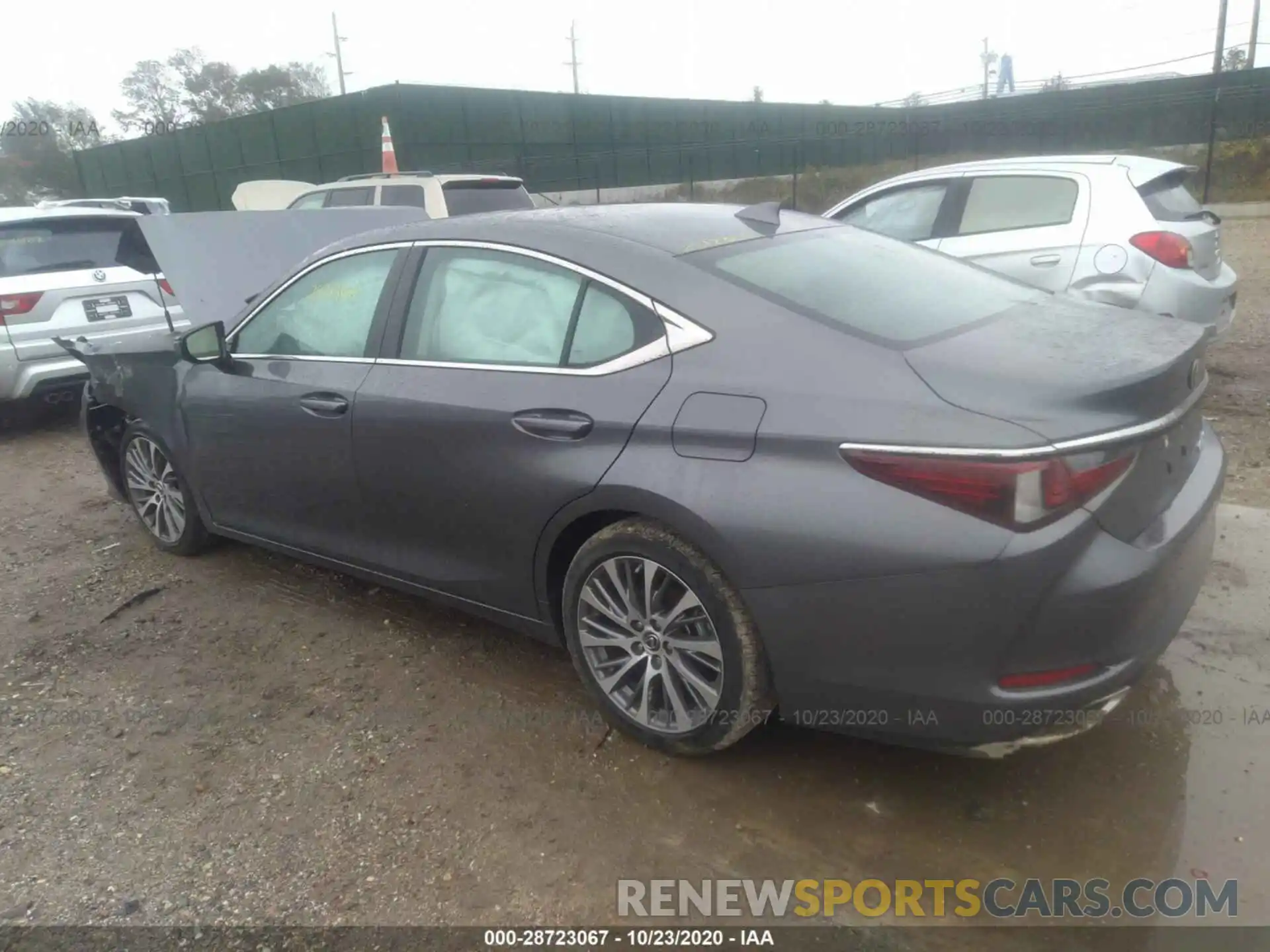 3 Photograph of a damaged car 58ABZ1B1XKU039964 LEXUS ES 2019