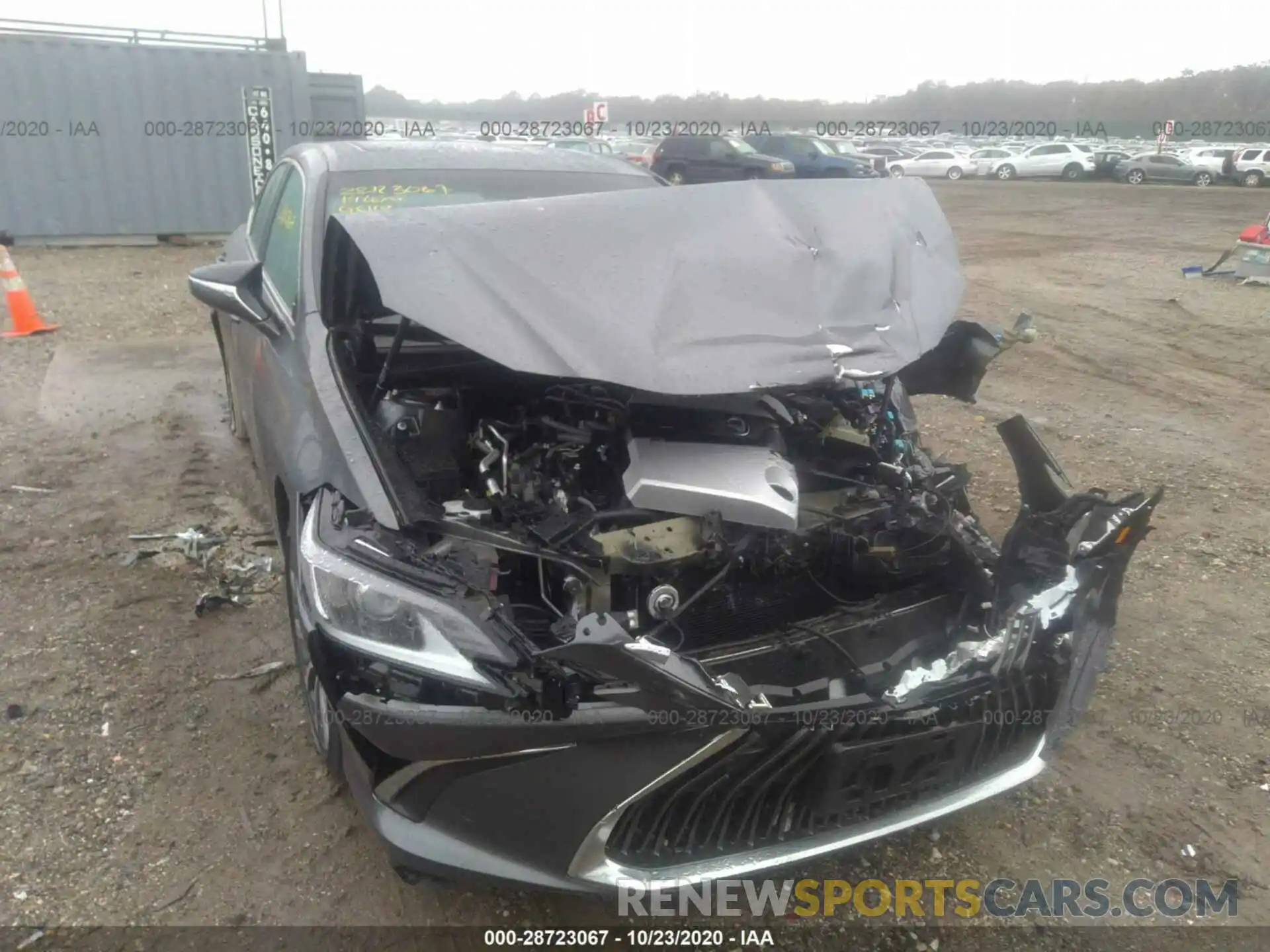 6 Photograph of a damaged car 58ABZ1B1XKU039964 LEXUS ES 2019