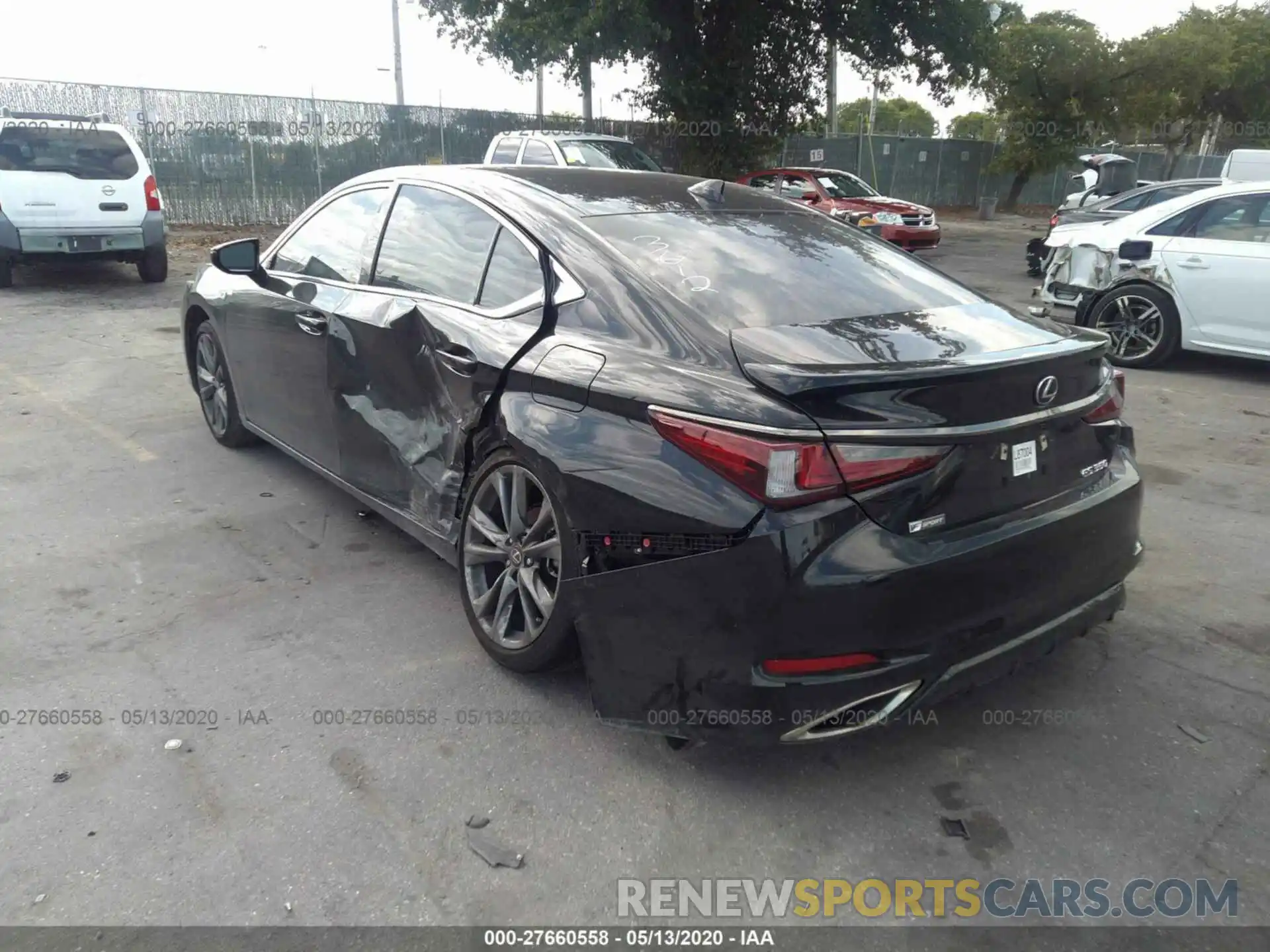 3 Photograph of a damaged car 58ABZ1B1XKU043612 LEXUS ES 2019