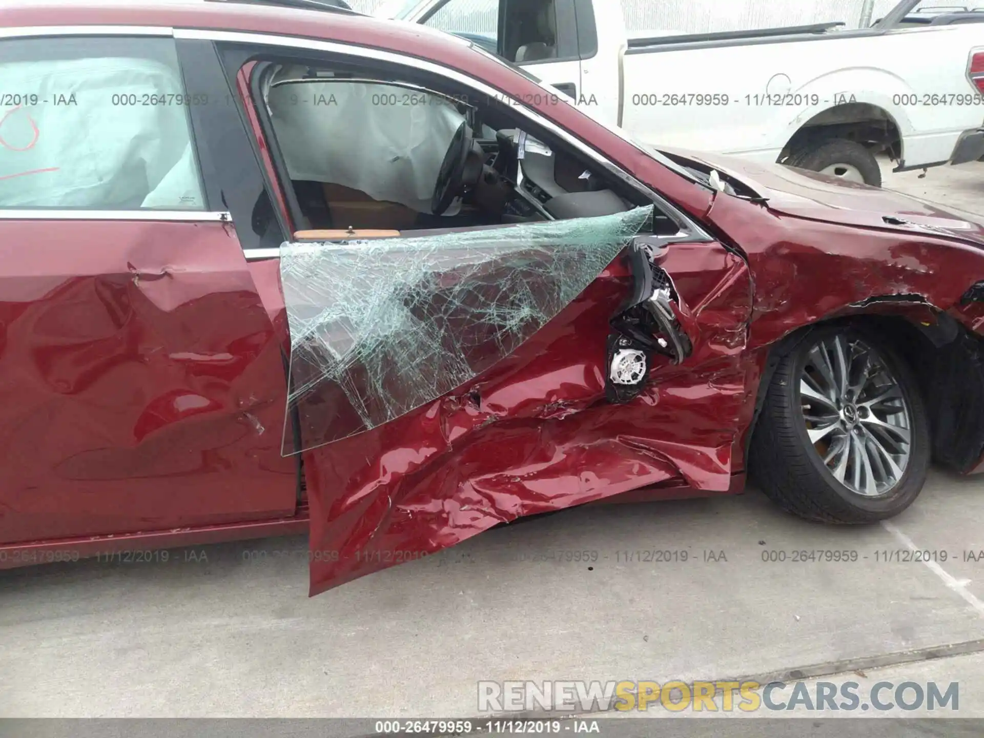 6 Photograph of a damaged car 58ABZ1B1XKU044548 LEXUS ES 2019