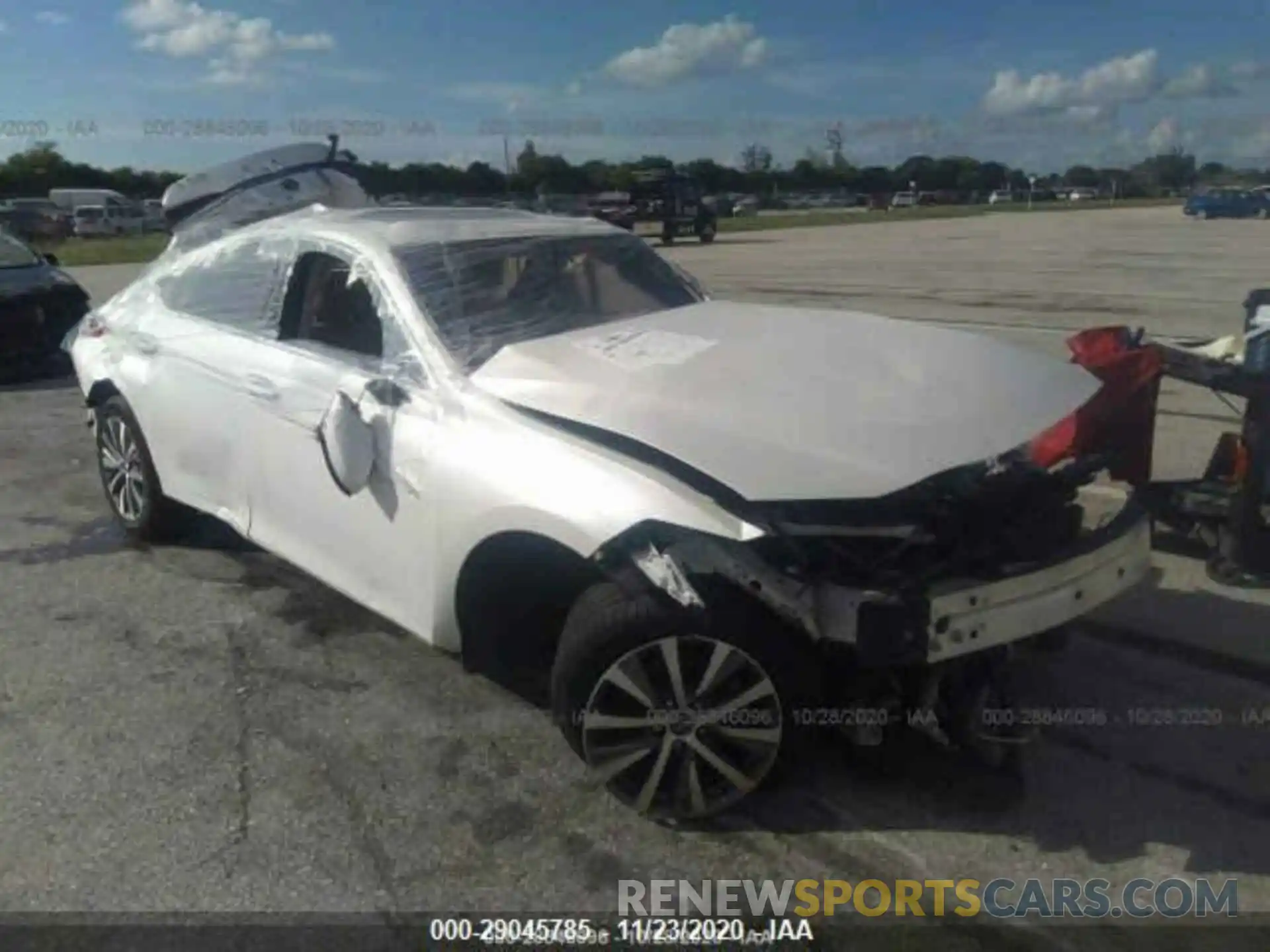 1 Photograph of a damaged car 58ABZ1B1XKU046915 LEXUS ES 2019