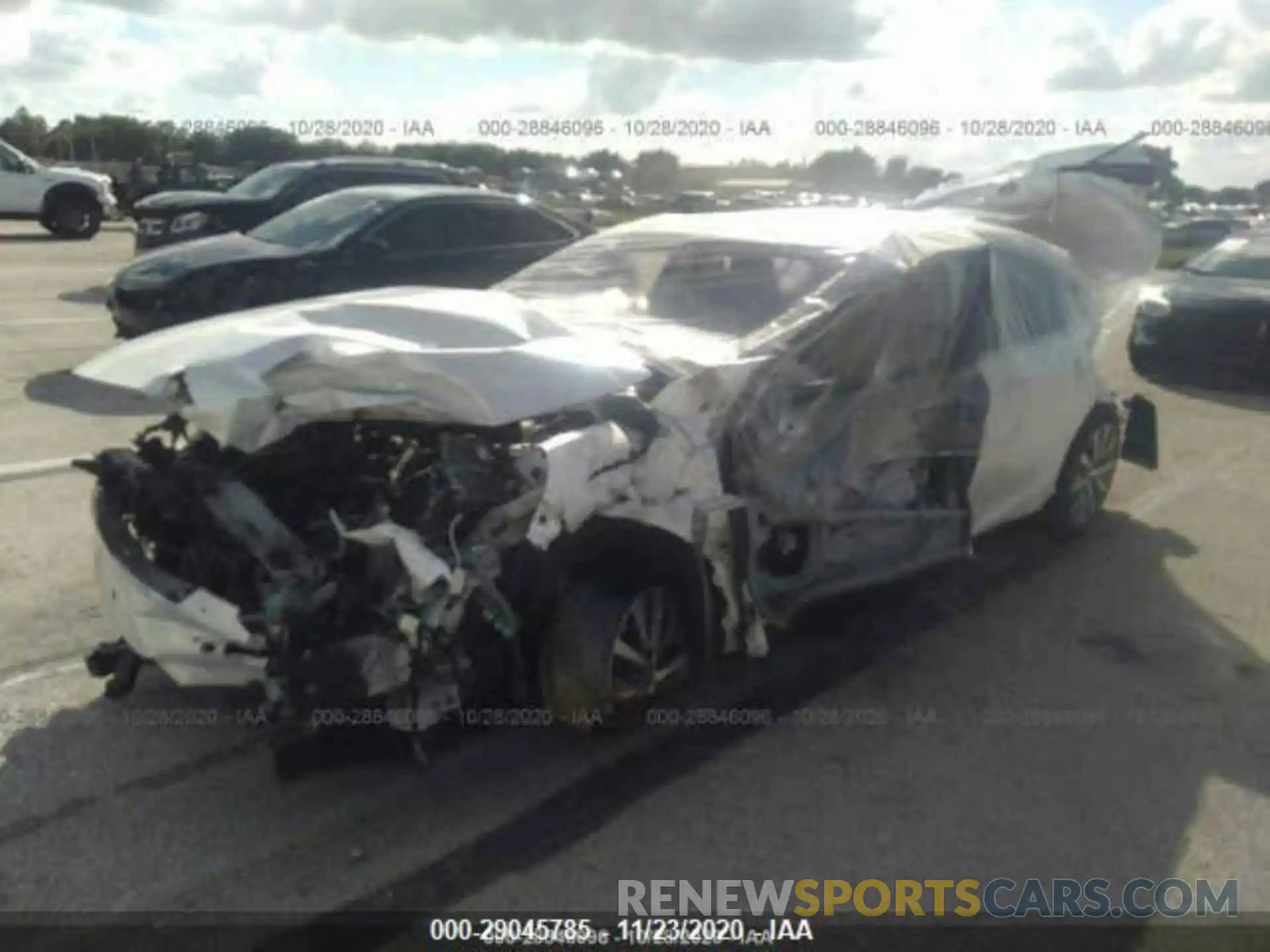 2 Photograph of a damaged car 58ABZ1B1XKU046915 LEXUS ES 2019