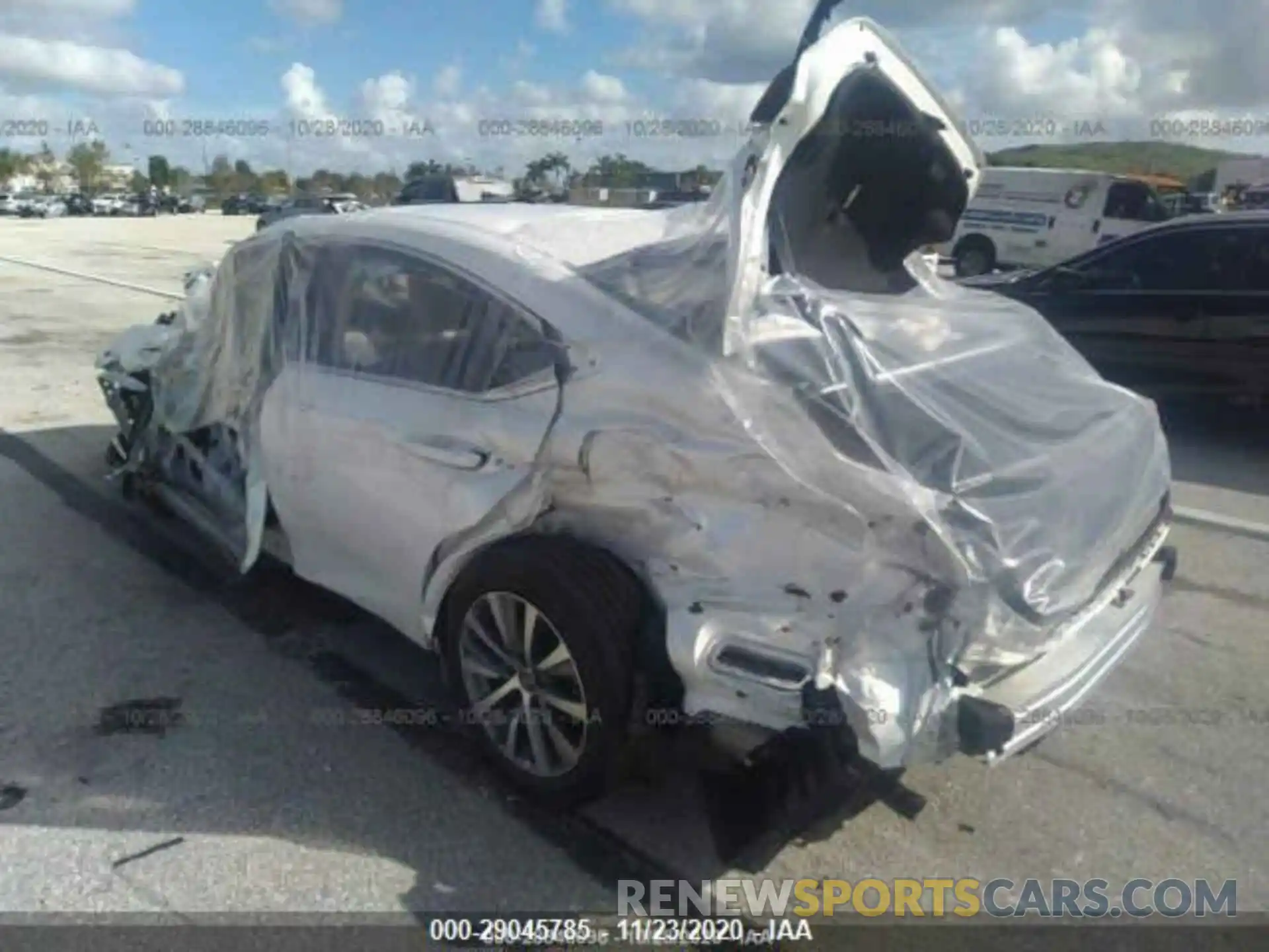 3 Photograph of a damaged car 58ABZ1B1XKU046915 LEXUS ES 2019