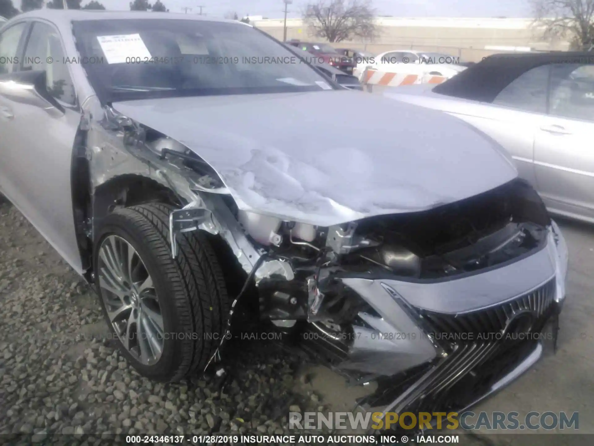 6 Photograph of a damaged car JTHB21B10K2005784 LEXUS ES 2019