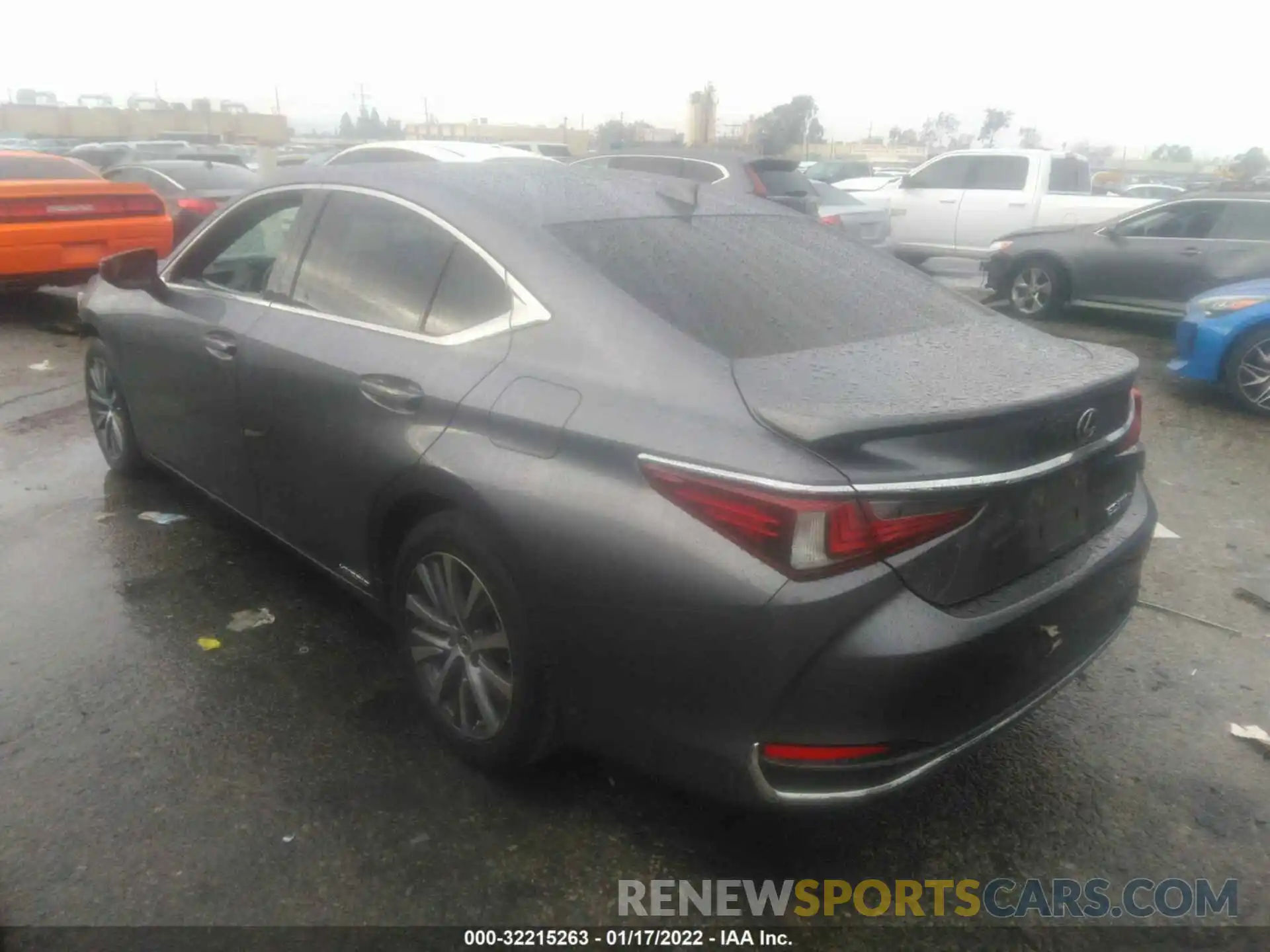 3 Photograph of a damaged car JTHB21B10K2037067 LEXUS ES 2019