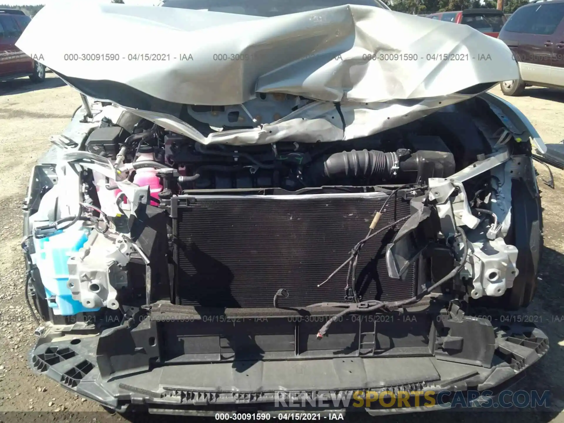 6 Фотография поврежденного автомобиля JTHB21B13K2026807 LEXUS ES 2019