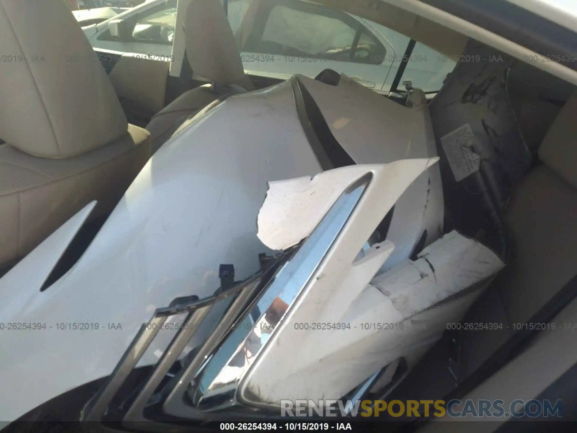 8 Photograph of a damaged car JTHB21B14K2030395 LEXUS ES 2019