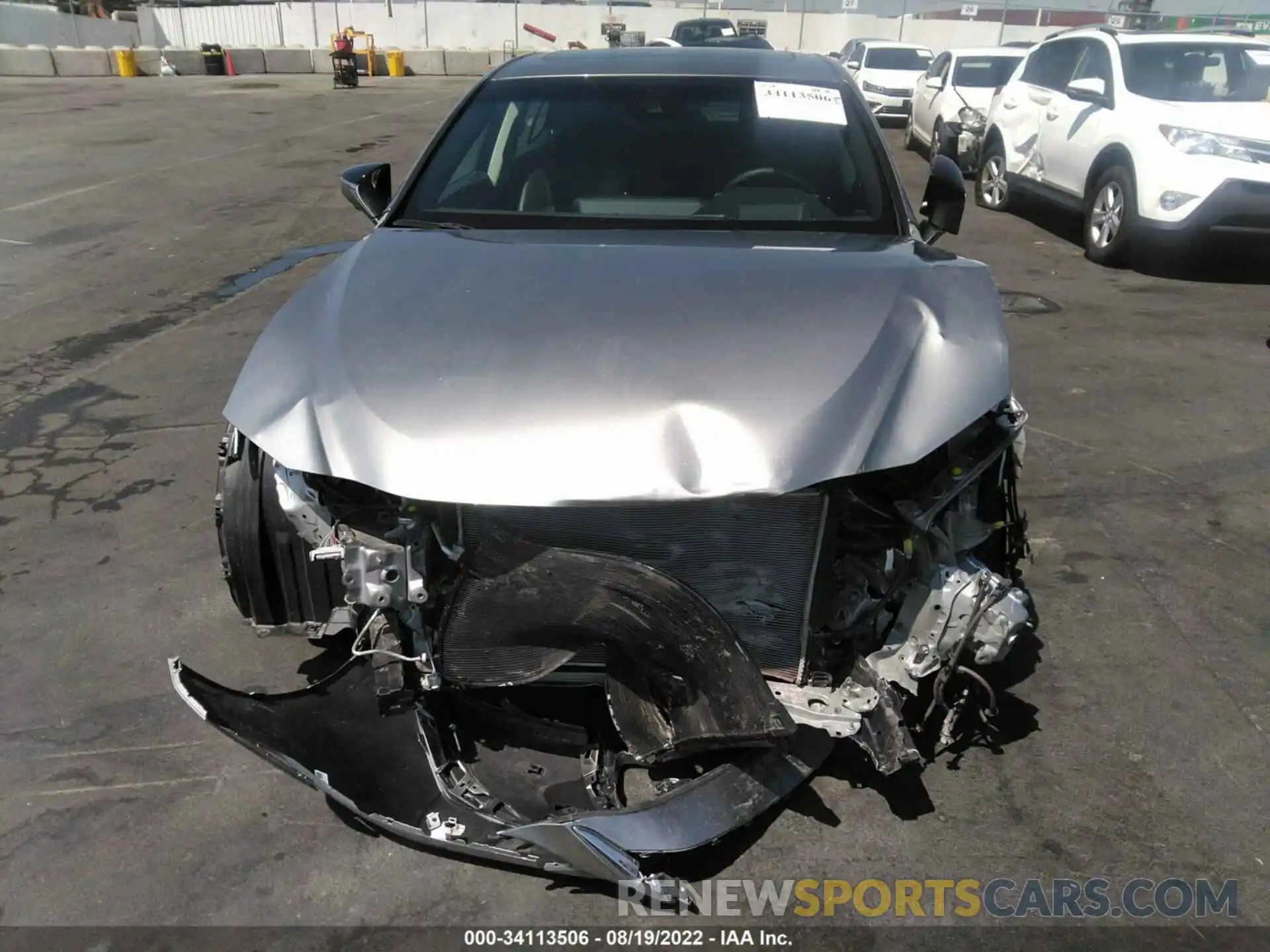 6 Photograph of a damaged car JTHB21B14K2032051 LEXUS ES 2019