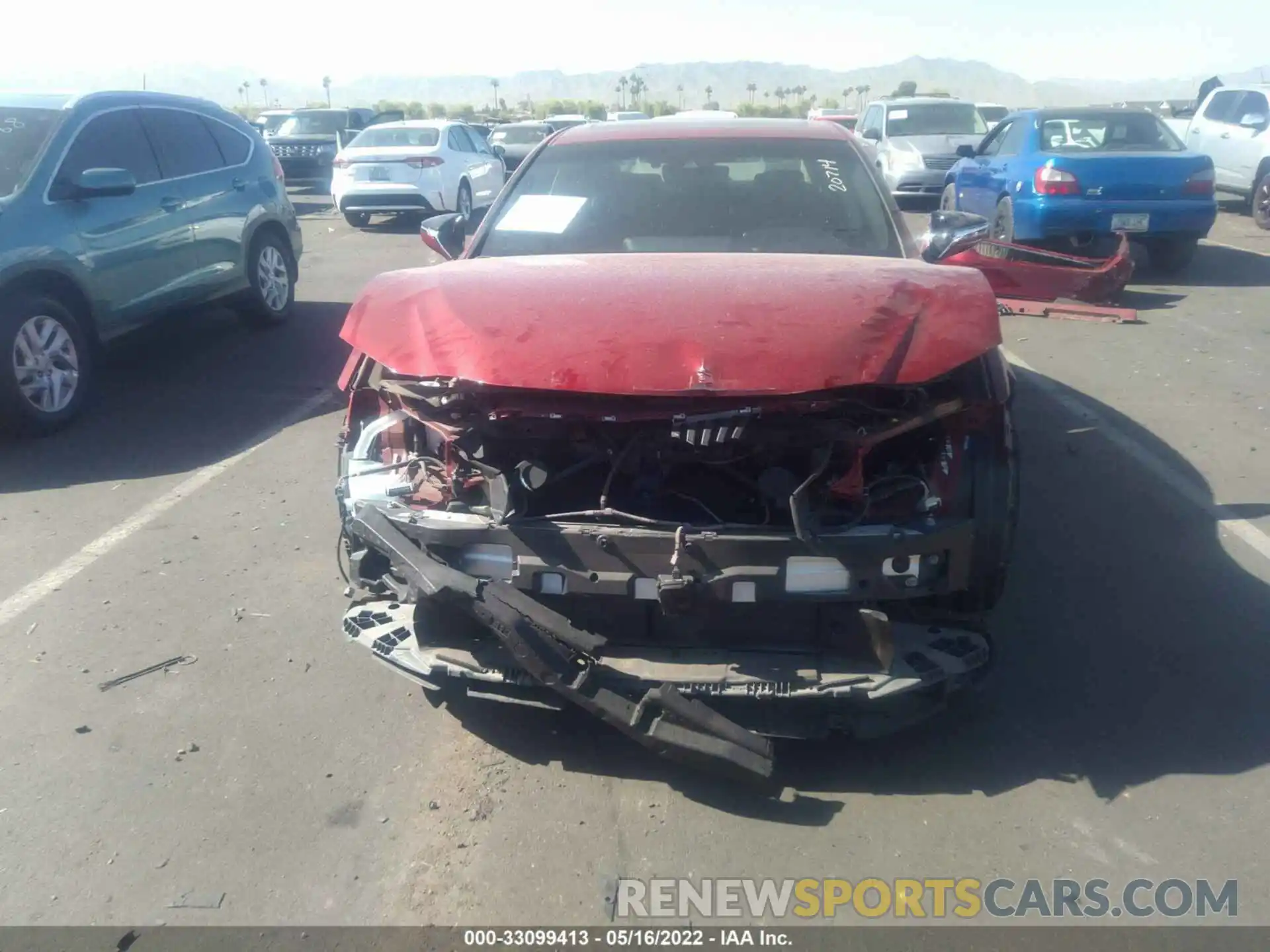 6 Photograph of a damaged car JTHB21B16K2024260 LEXUS ES 2019