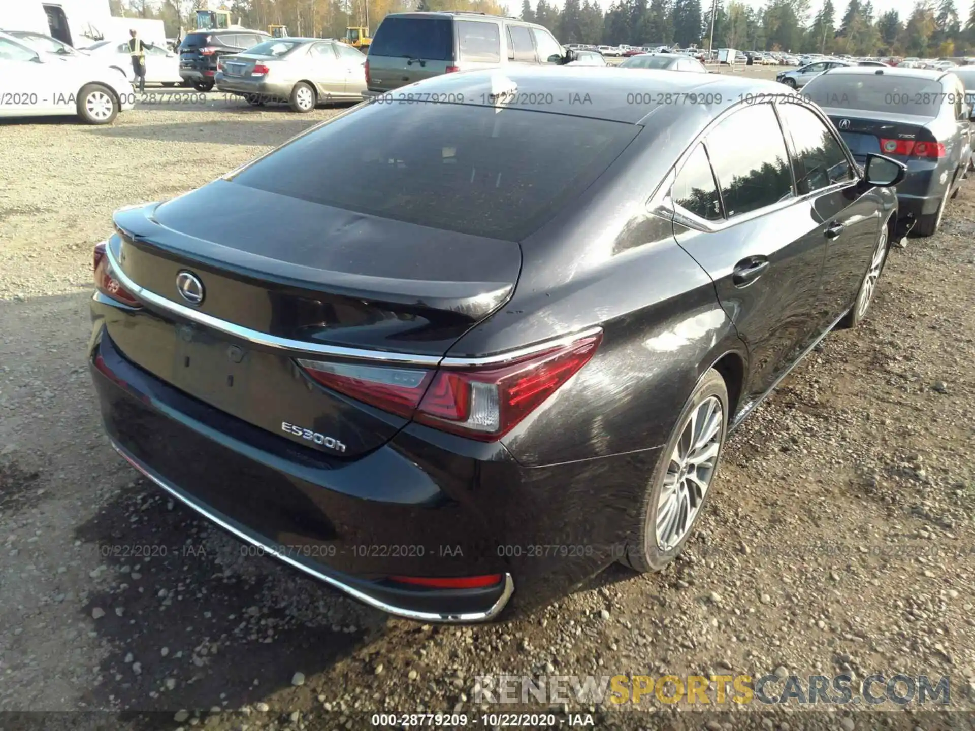 4 Photograph of a damaged car JTHB21B17K2001568 LEXUS ES 2019