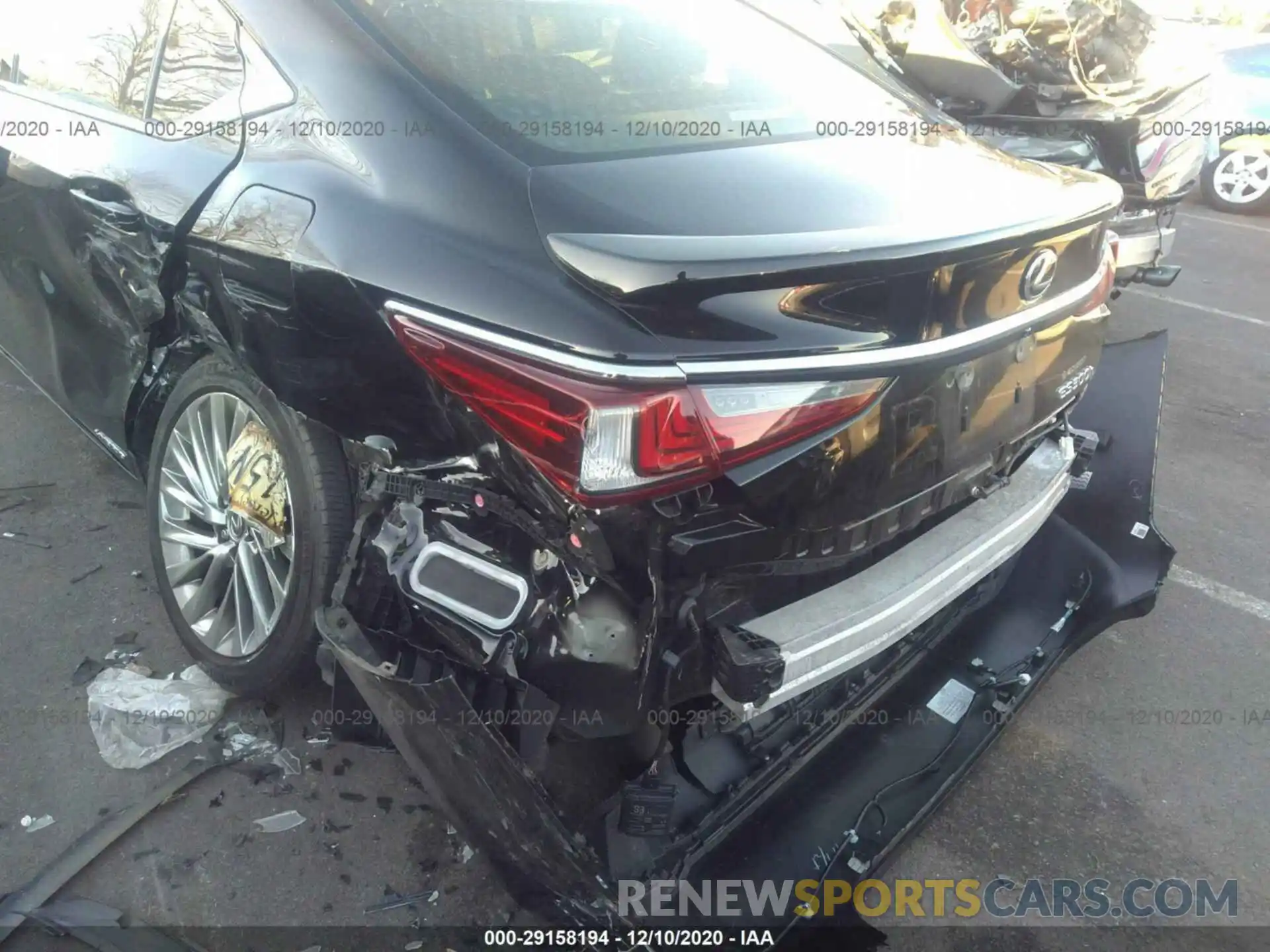 6 Photograph of a damaged car JTHB21B17K2003398 LEXUS ES 2019