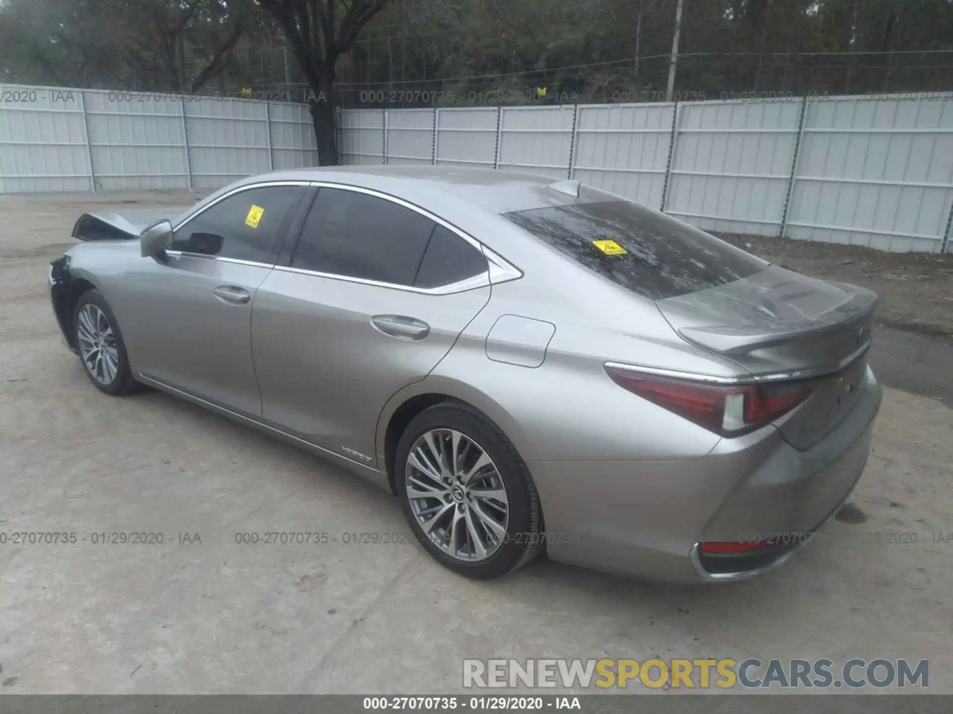 3 Фотография поврежденного автомобиля JTHB21B17K2032691 LEXUS ES 2019