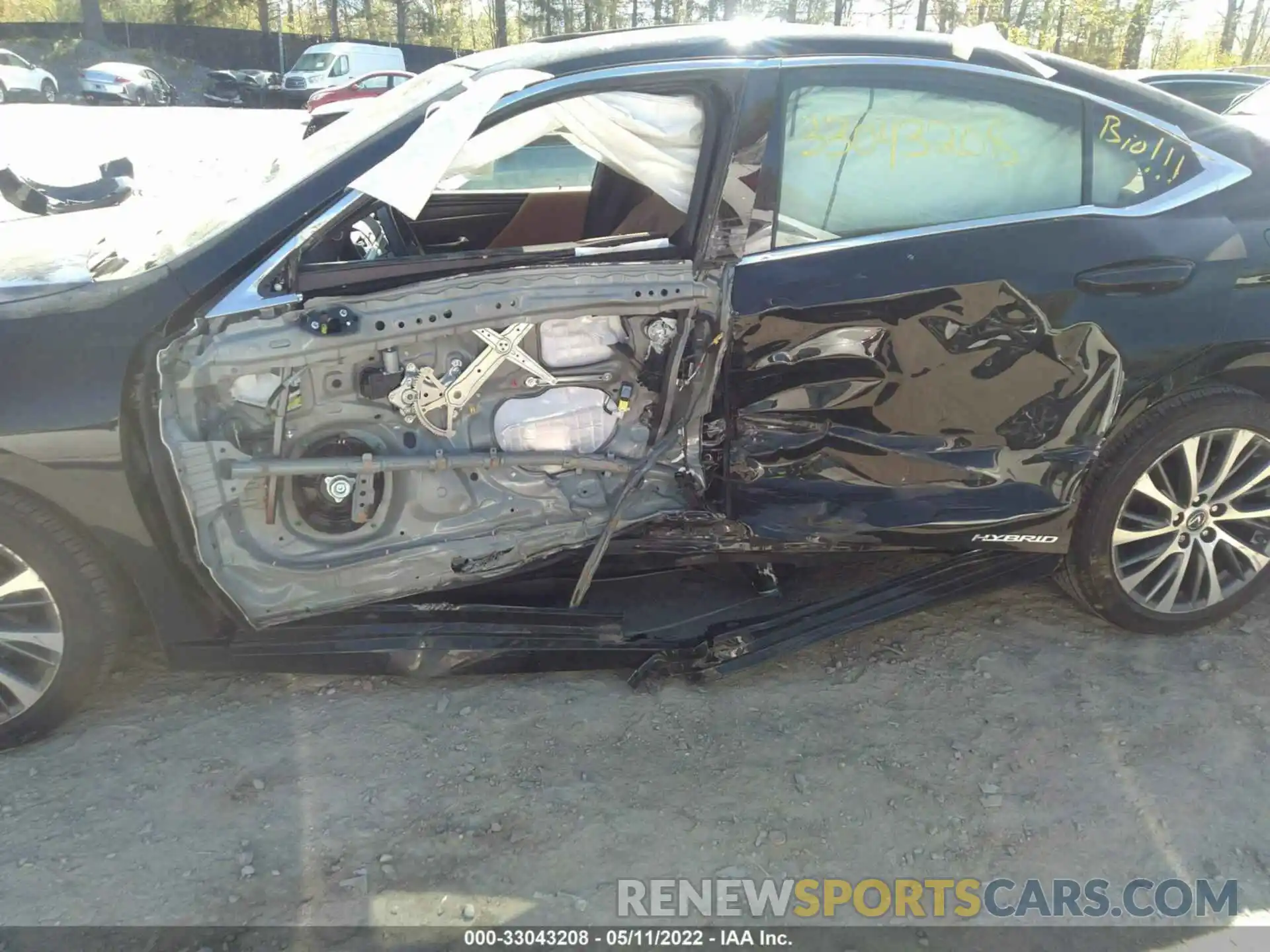 6 Photograph of a damaged car JTHB21B18K2027953 LEXUS ES 2019