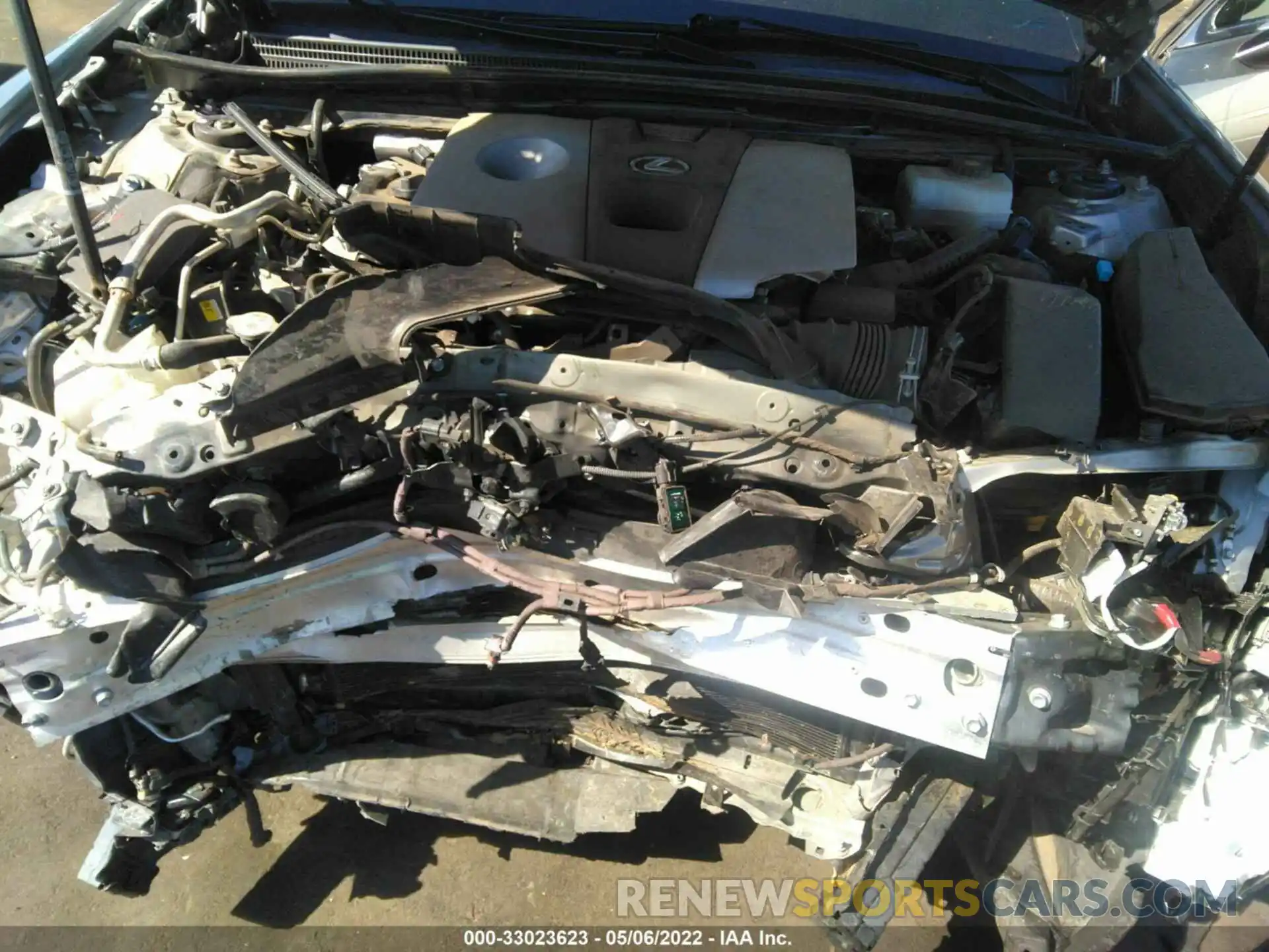 10 Photograph of a damaged car JTHB21B18K2032554 LEXUS ES 2019