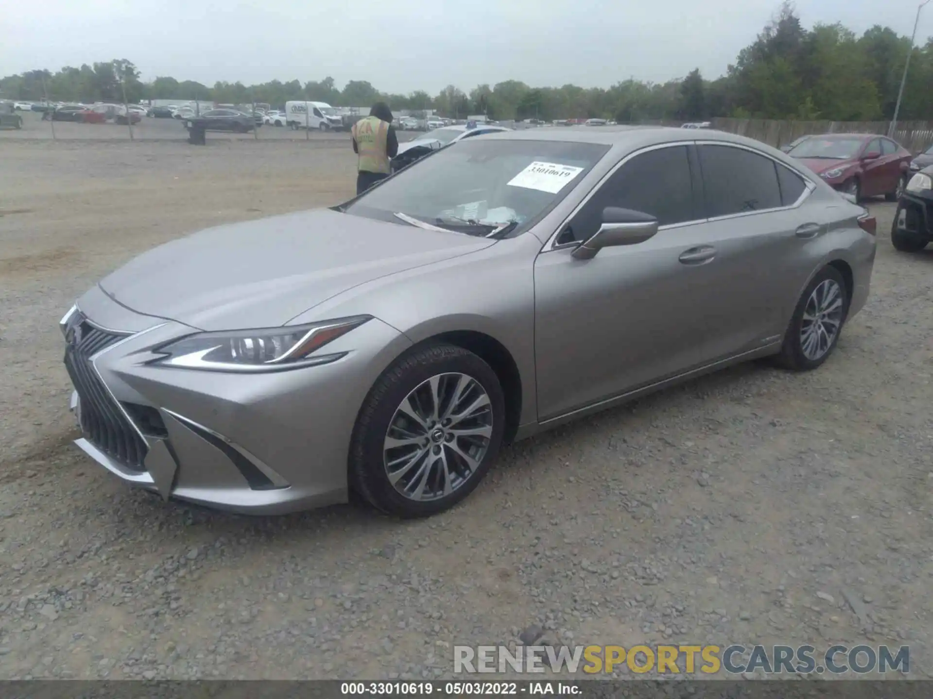 2 Photograph of a damaged car JTHB21B1XK2029848 LEXUS ES 2019