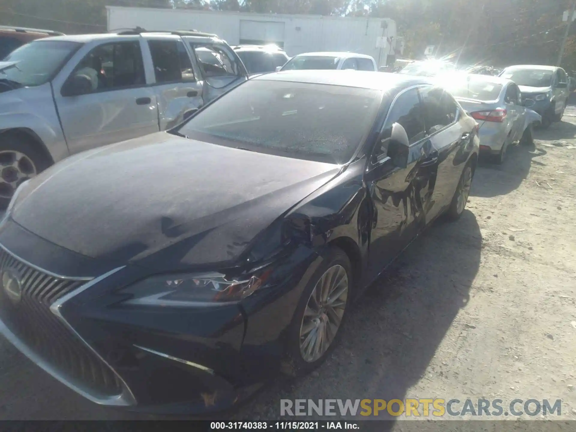 6 Photograph of a damaged car JTHB21B1XK2036301 LEXUS ES 2019