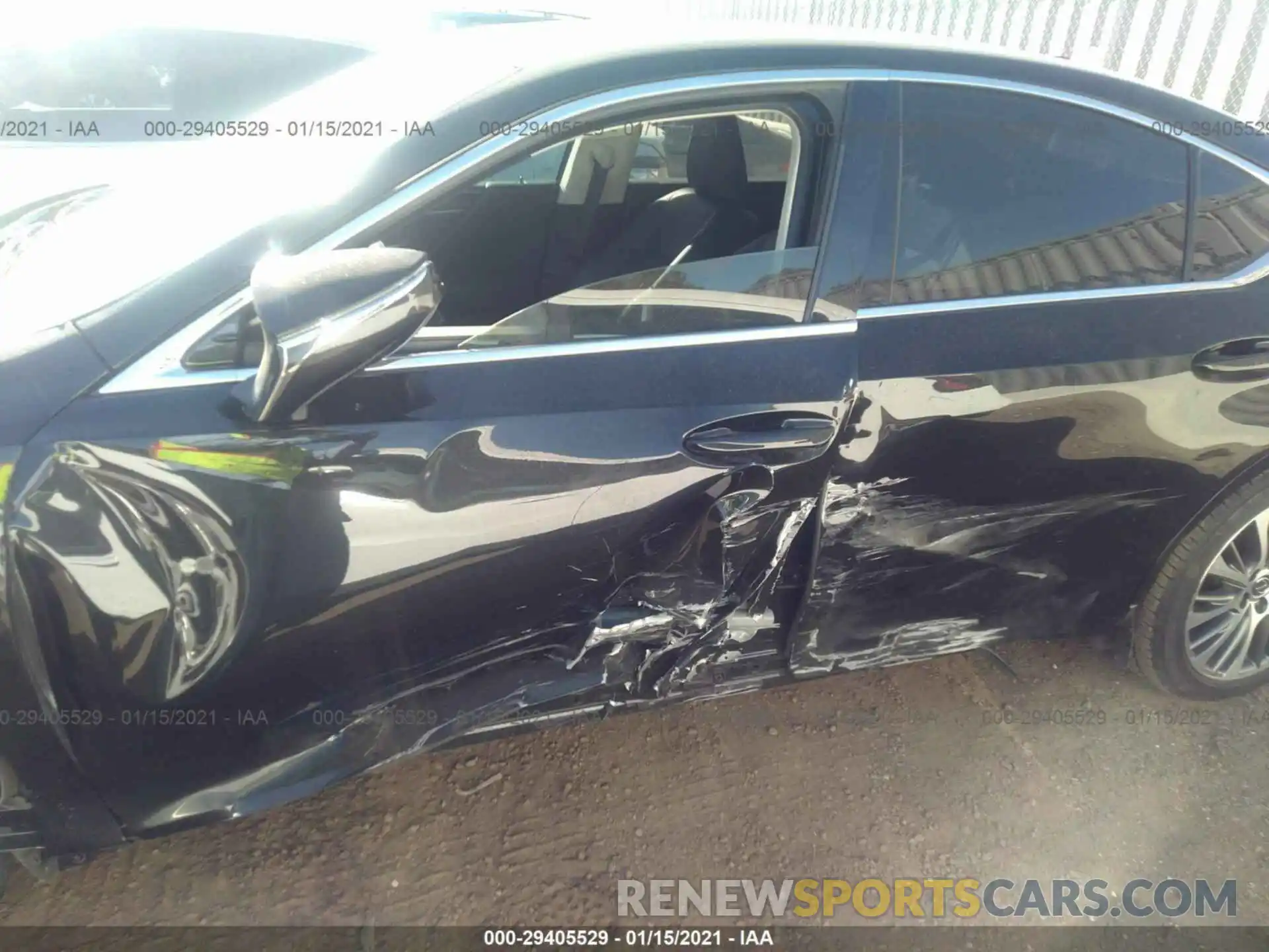 6 Photograph of a damaged car JTHBZ1B12K2005040 LEXUS ES 2019