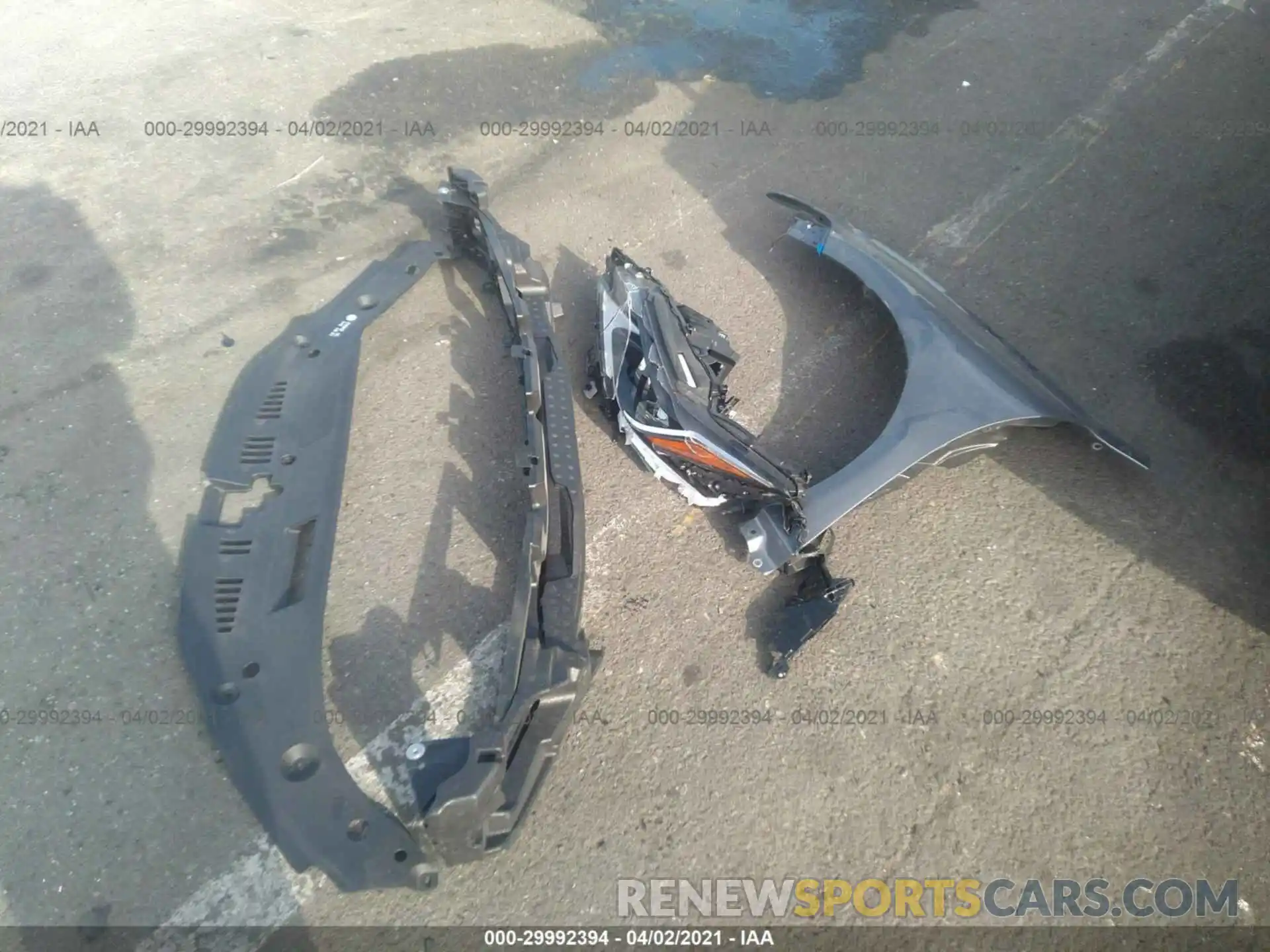12 Photograph of a damaged car JTHBZ1B13K2003278 LEXUS ES 2019