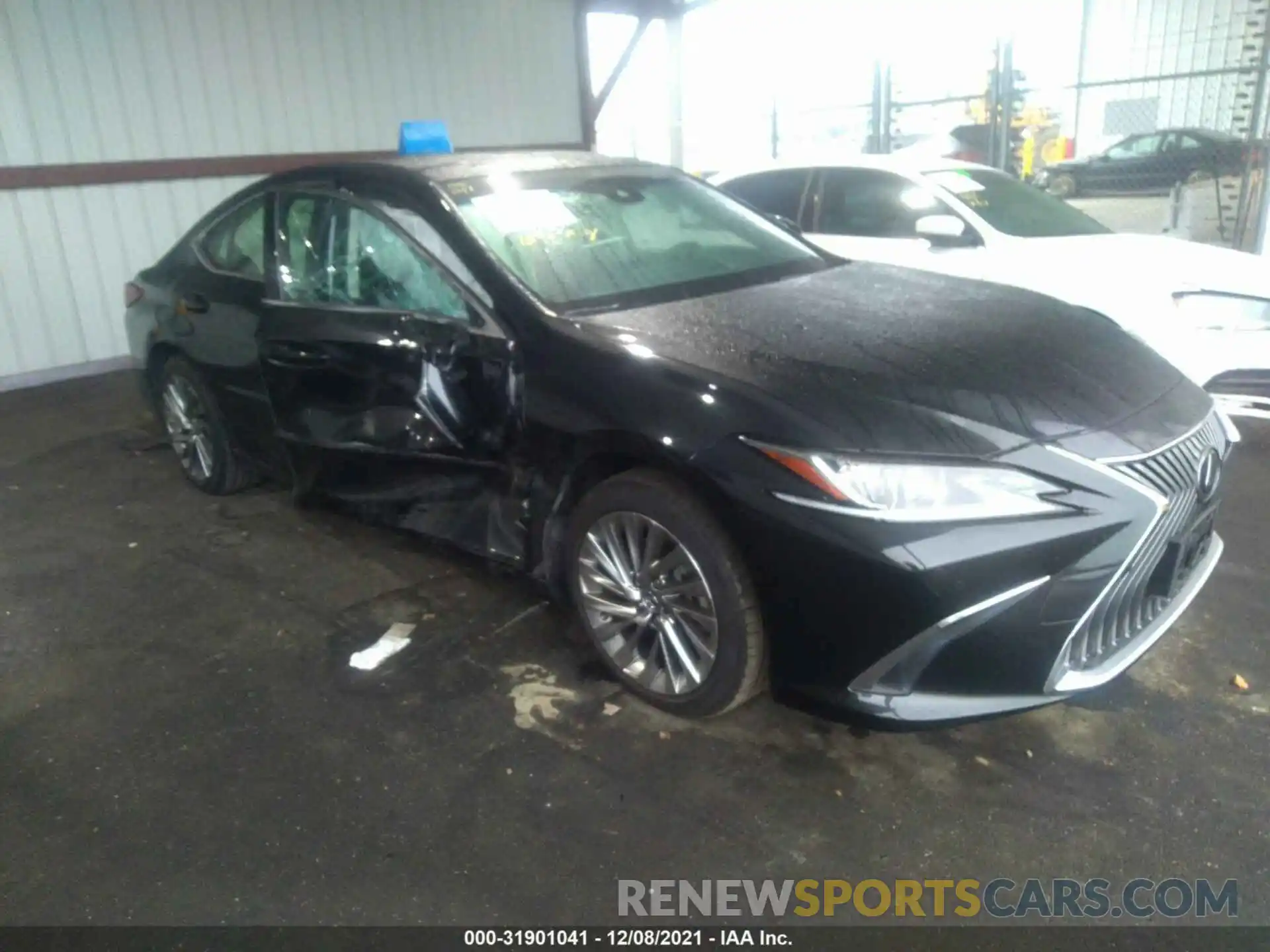 1 Photograph of a damaged car JTHBZ1B15K2000432 LEXUS ES 2019