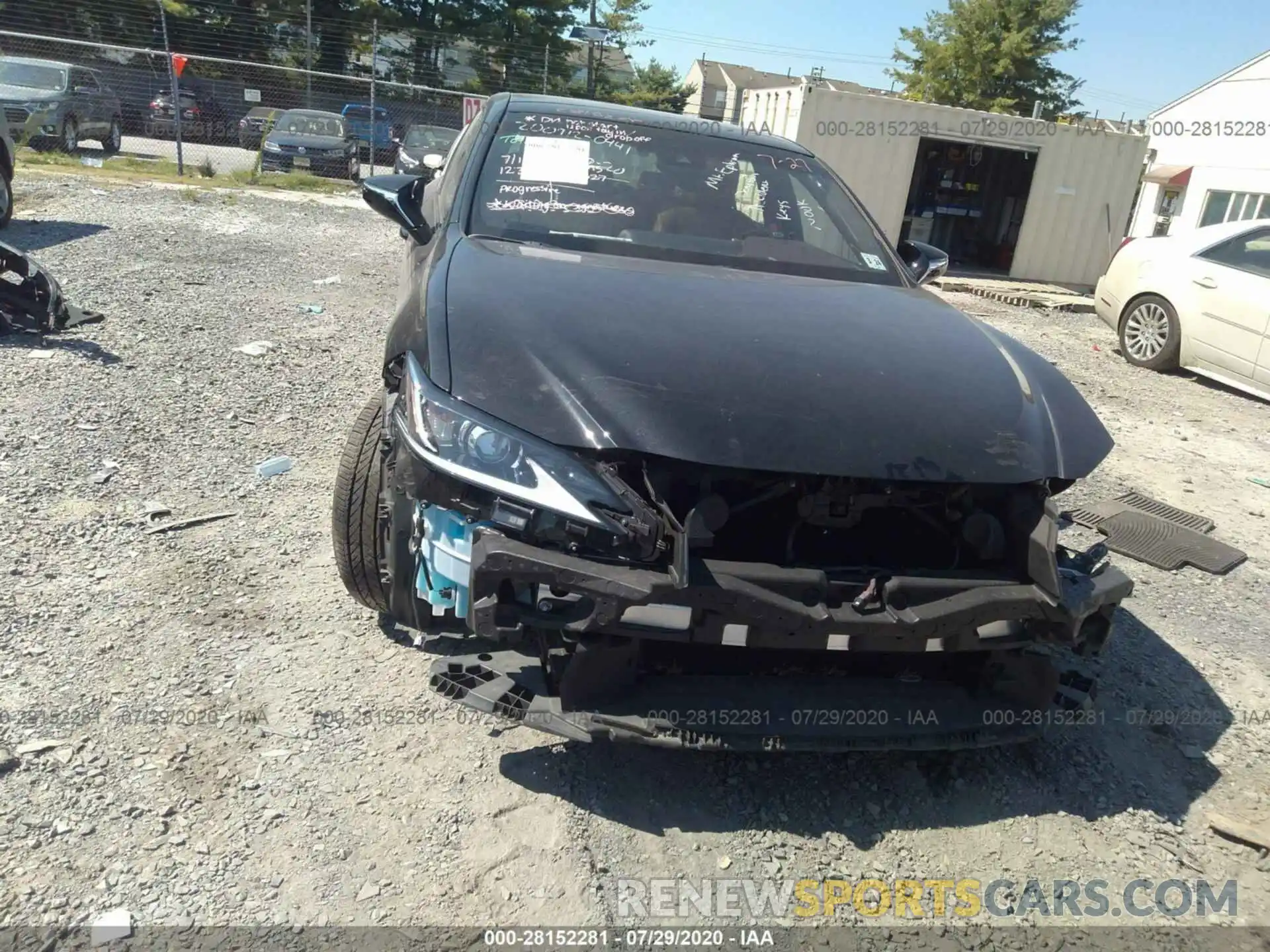 6 Photograph of a damaged car JTHBZ1B16K2005168 LEXUS ES 2019