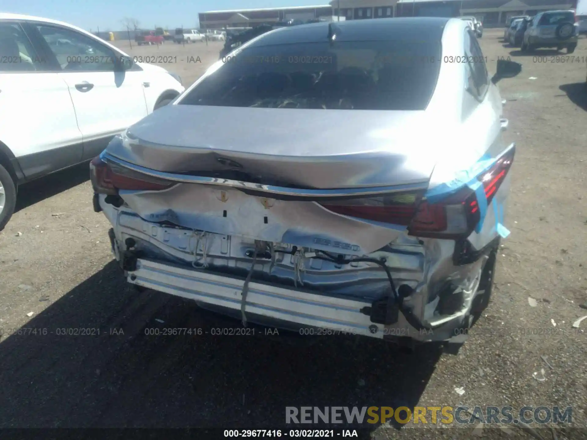 6 Photograph of a damaged car JTHBZ1B18K2001736 LEXUS ES 2019