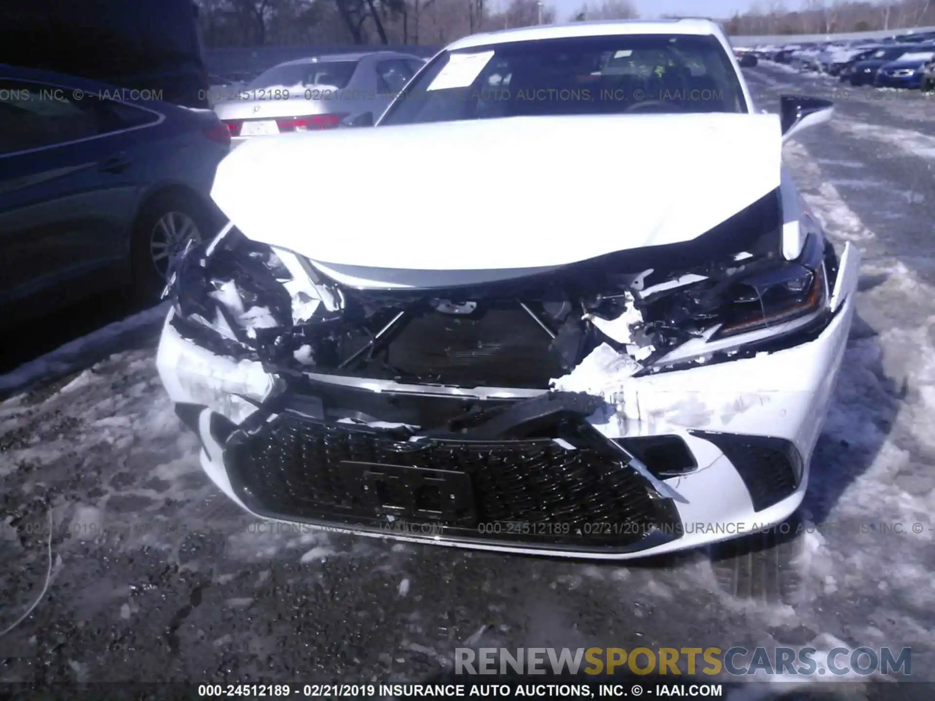 6 Photograph of a damaged car JTHBZ1B18K2003244 LEXUS ES 2019