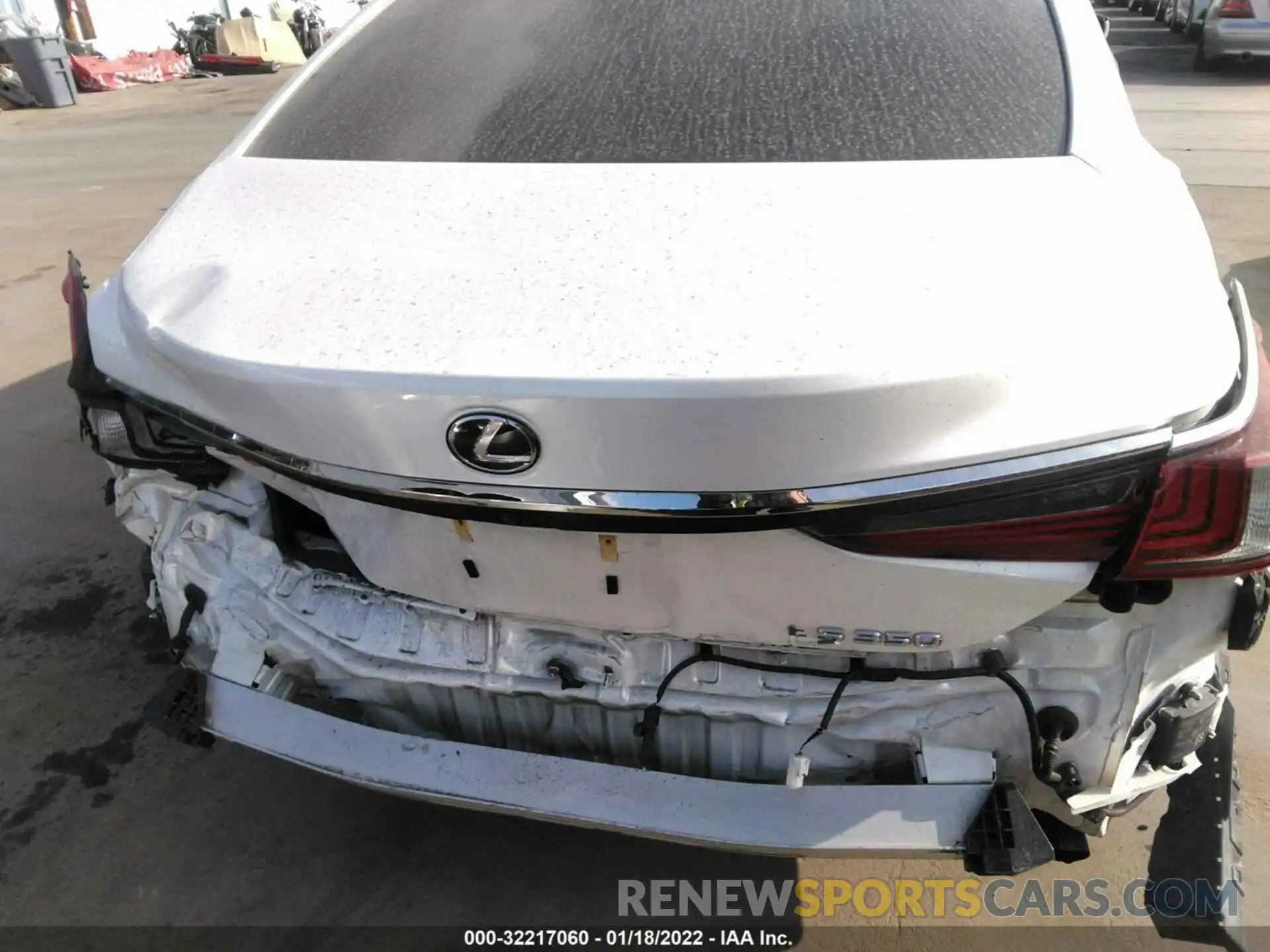 6 Photograph of a damaged car JTHBZ1B19K2003558 LEXUS ES 2019