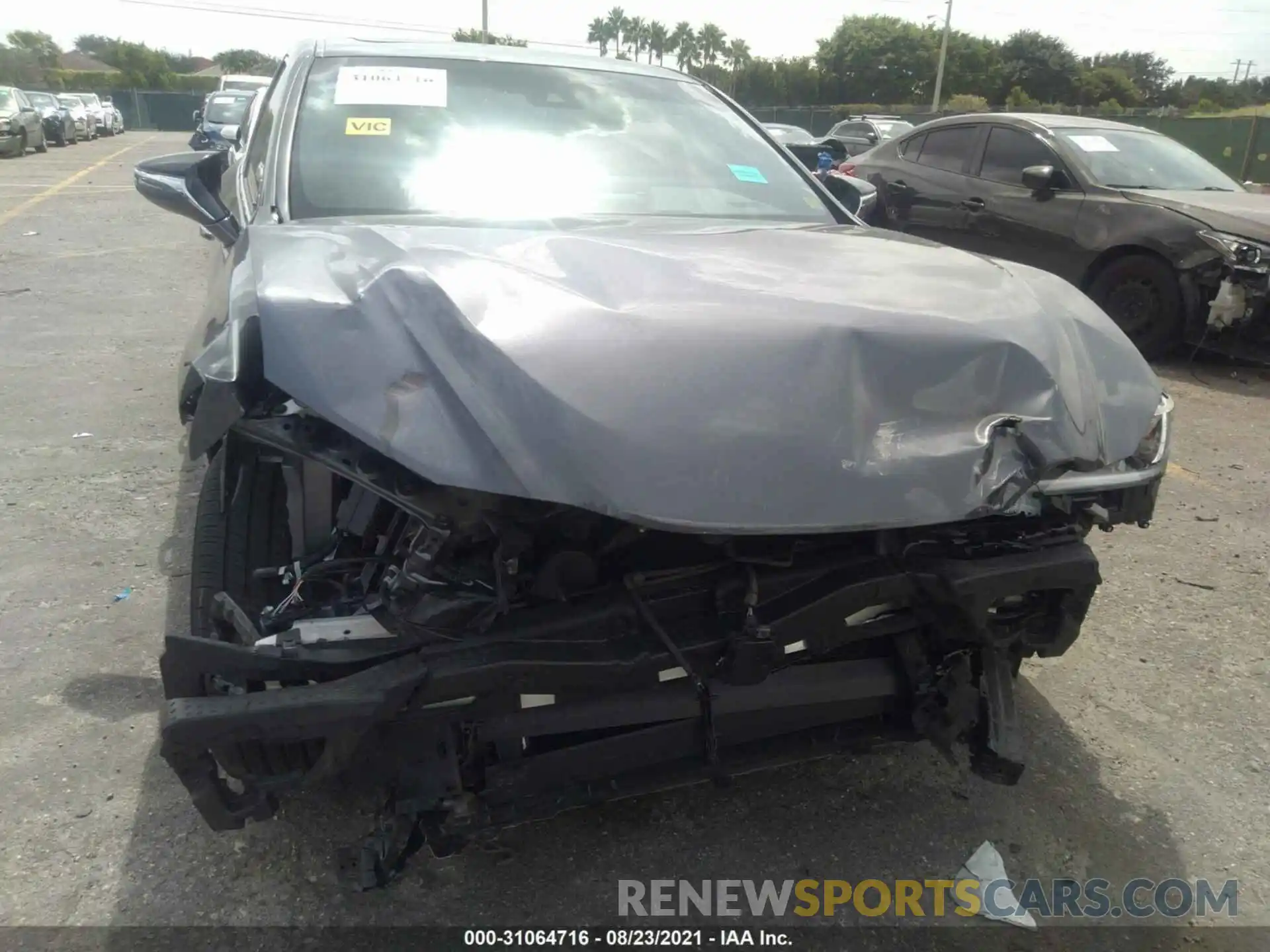 6 Photograph of a damaged car 58AC21B13LU008212 LEXUS ES 2020