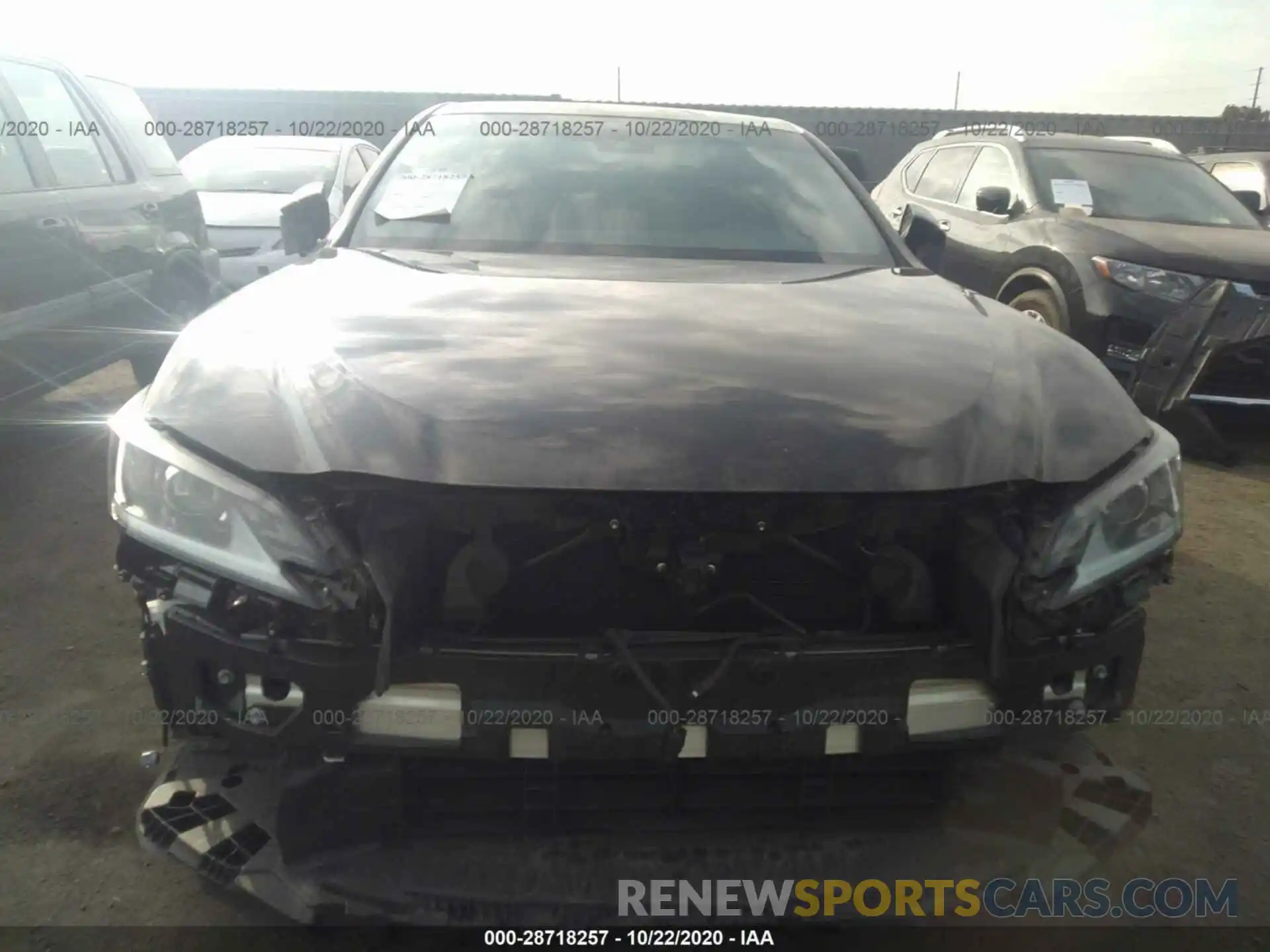 6 Photograph of a damaged car 58AC21B19LU008652 LEXUS ES 2020