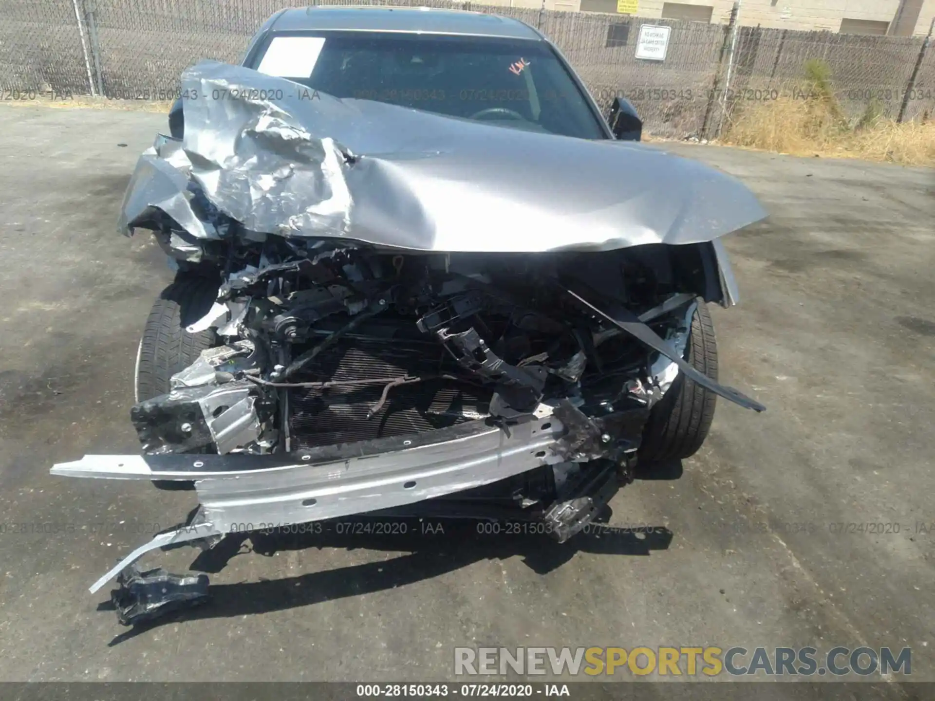 6 Photograph of a damaged car 58ACZ1B17LU063788 LEXUS ES 2020