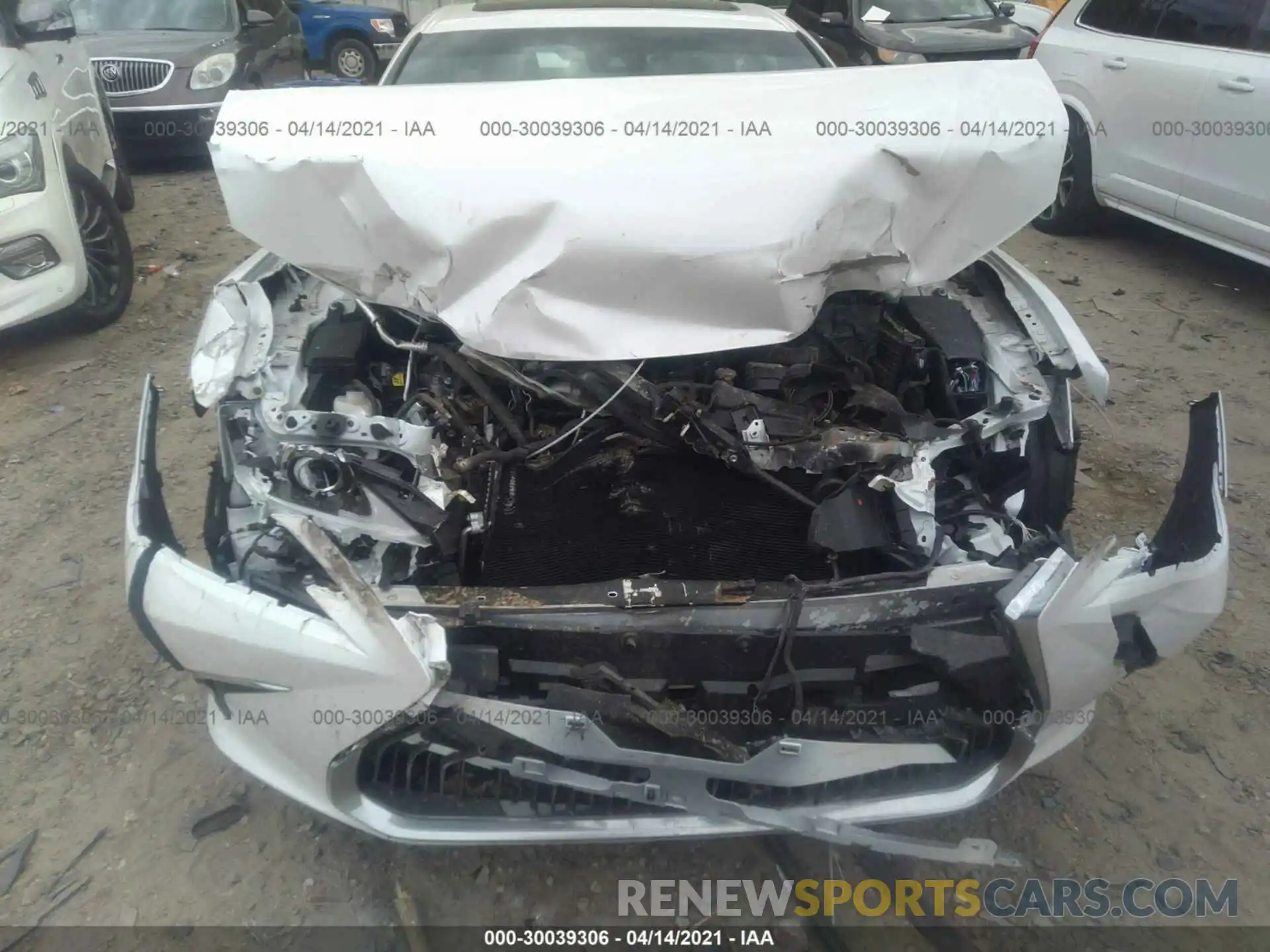 6 Фотография поврежденного автомобиля 58ACZ1B1XLU055183 LEXUS ES 2020
