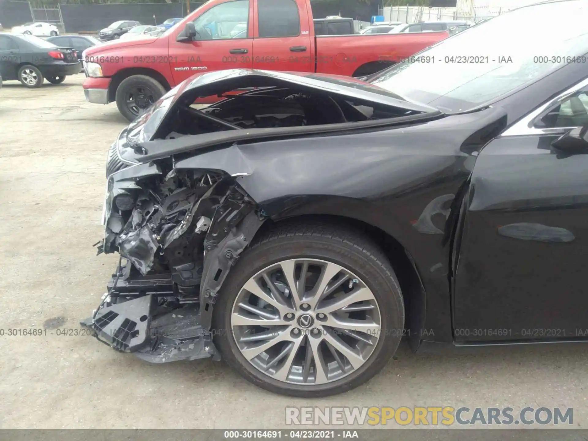 6 Photograph of a damaged car 58AD21B15LU012606 LEXUS ES 2020