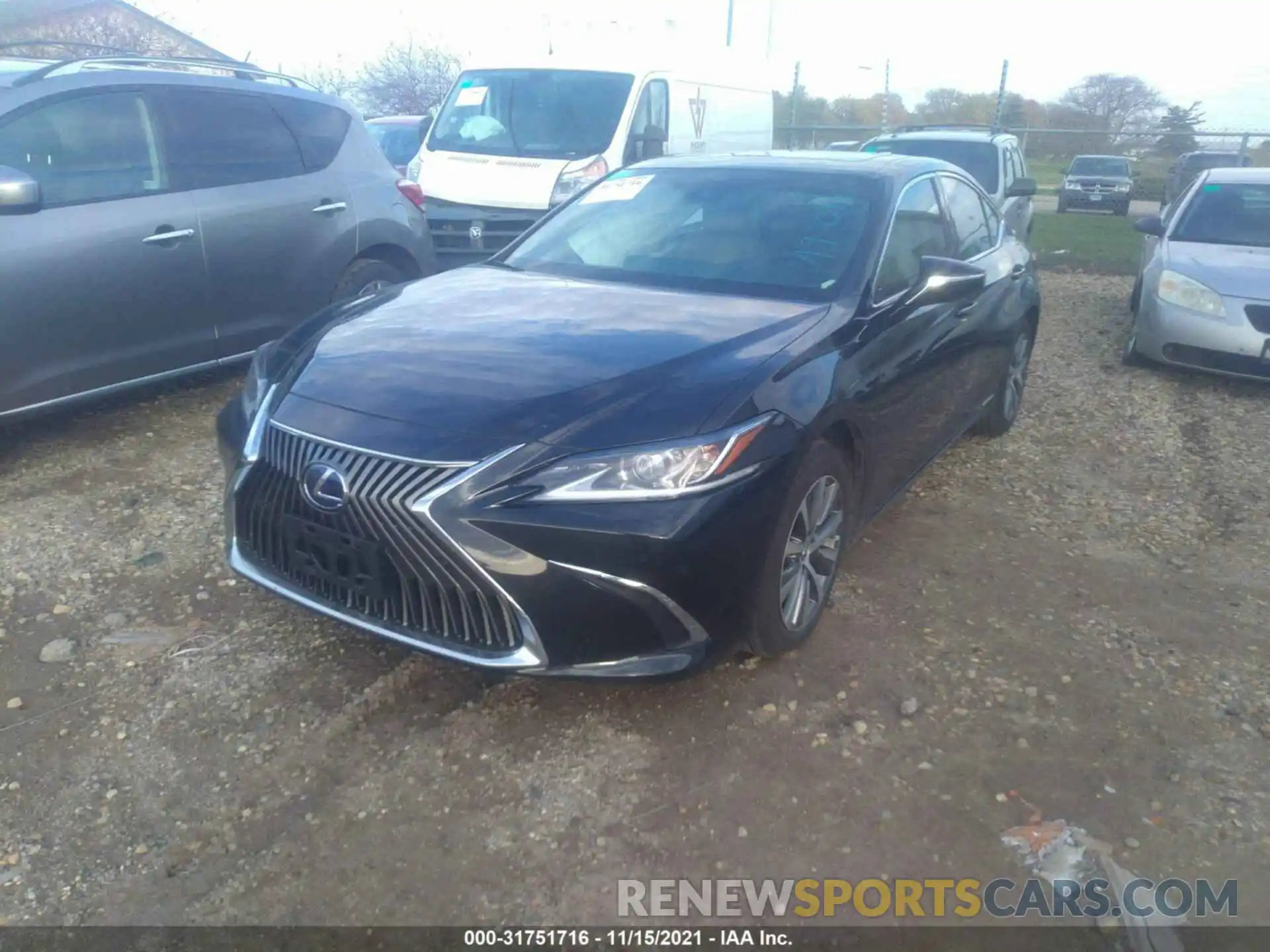 2 Photograph of a damaged car 58AD21B15LU012640 LEXUS ES 2020