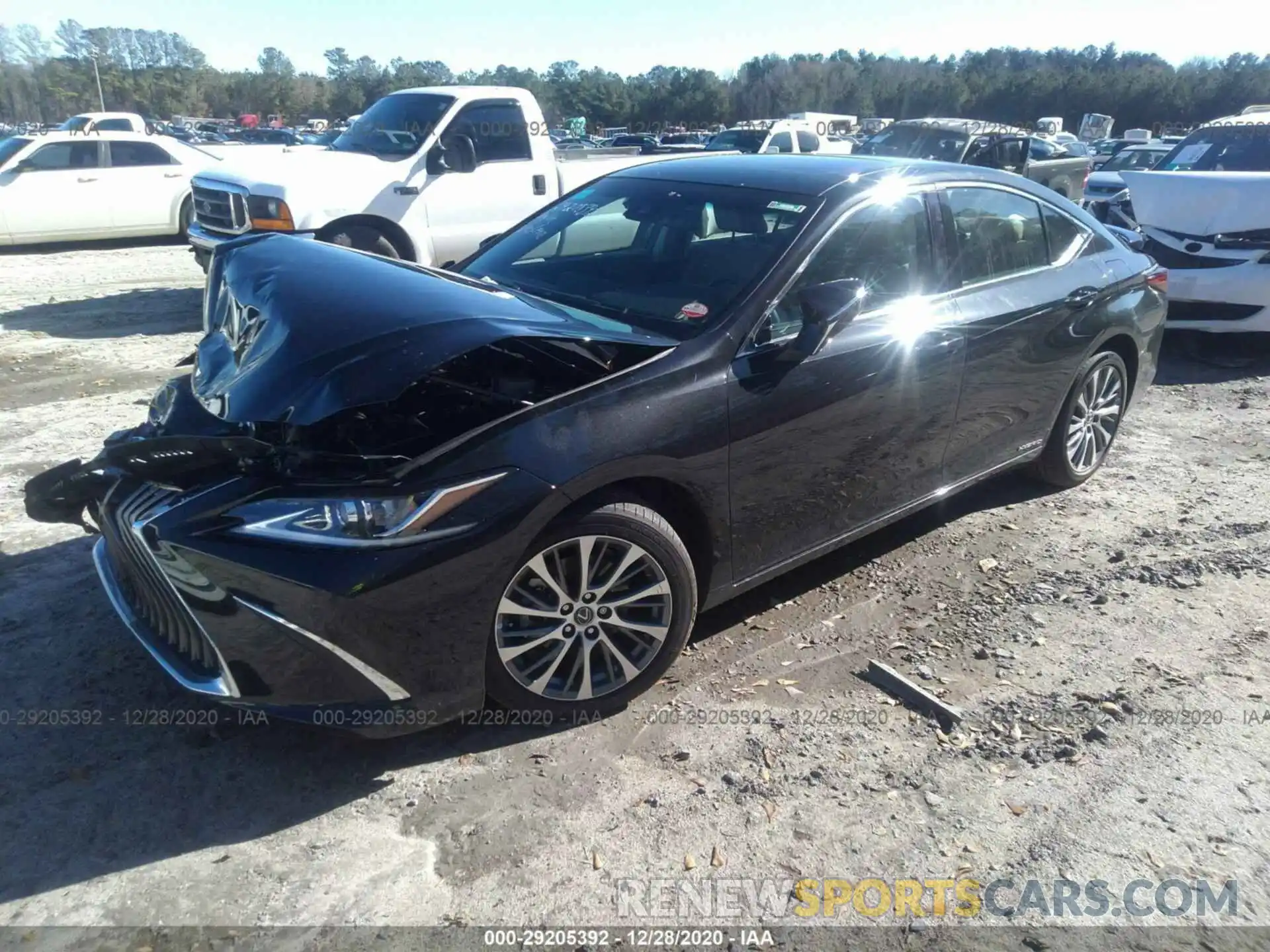 2 Photograph of a damaged car 58AD21B19LU010177 LEXUS ES 2020