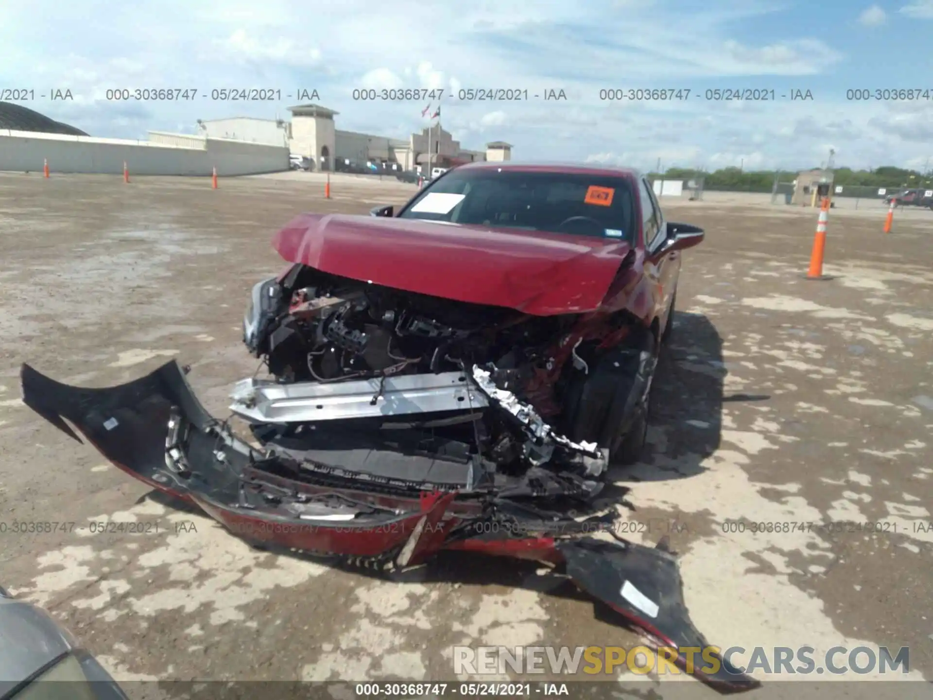 6 Photograph of a damaged car 58AD21B1XLU005196 LEXUS ES 2020