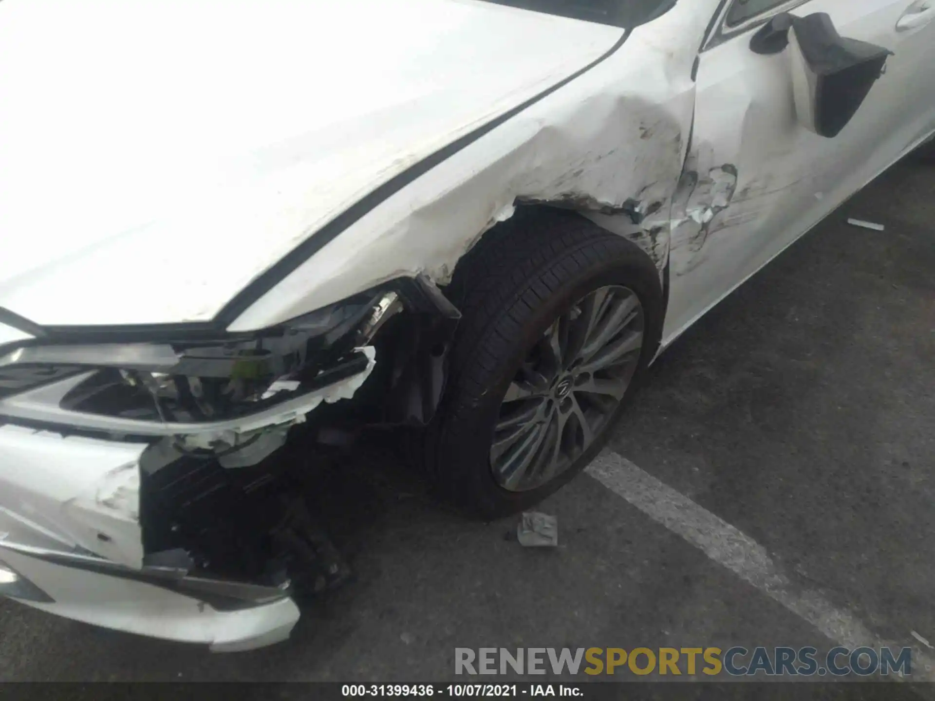 6 Photograph of a damaged car 58ADZ1B10LU063071 LEXUS ES 2020